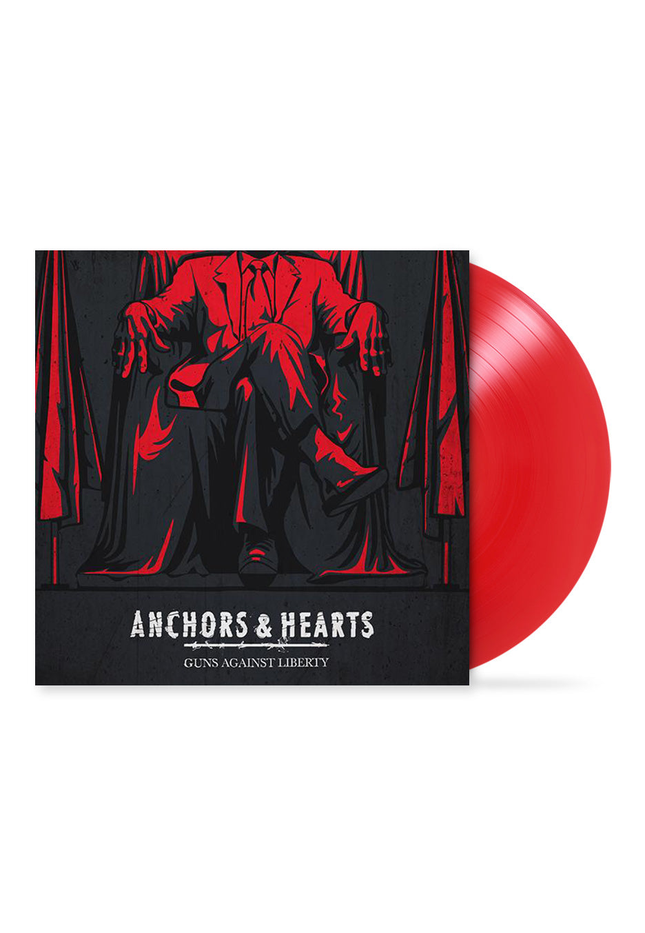 Anchors & Hearts - Guns Against Liberty Red - Colored Vinyl The Cheapest For Sale