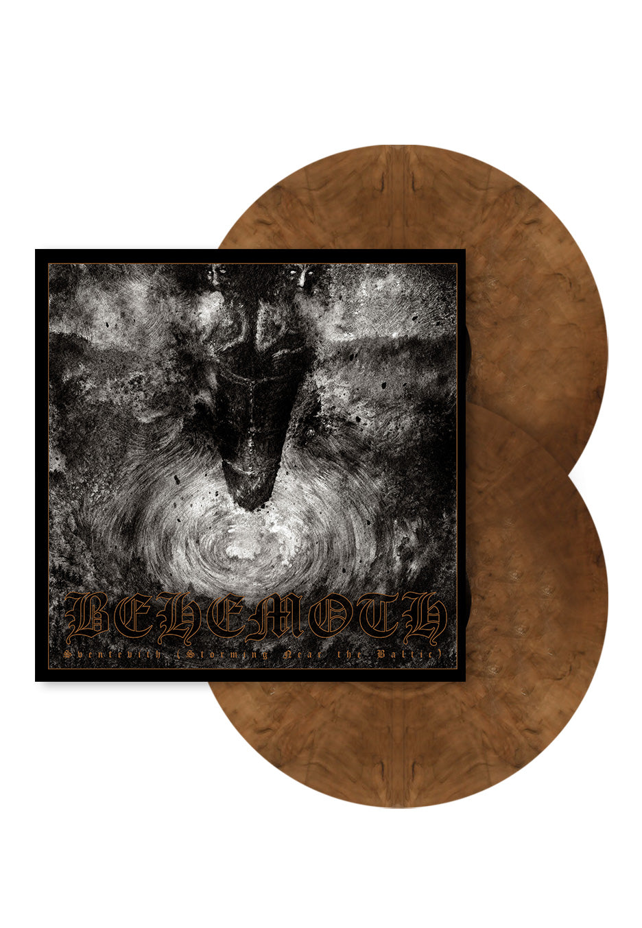 Behemoth - Sventevith (Storming Near The Baltic) (Reissue) Clear Beige Brown - Marbled 2 Vinyl Cost Online