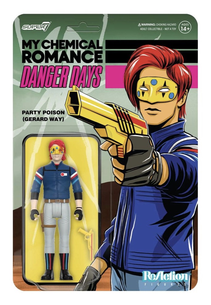 My Chemical Romance - Party Poison (Danger Days) (Unmasked) - Figure Discount Collections