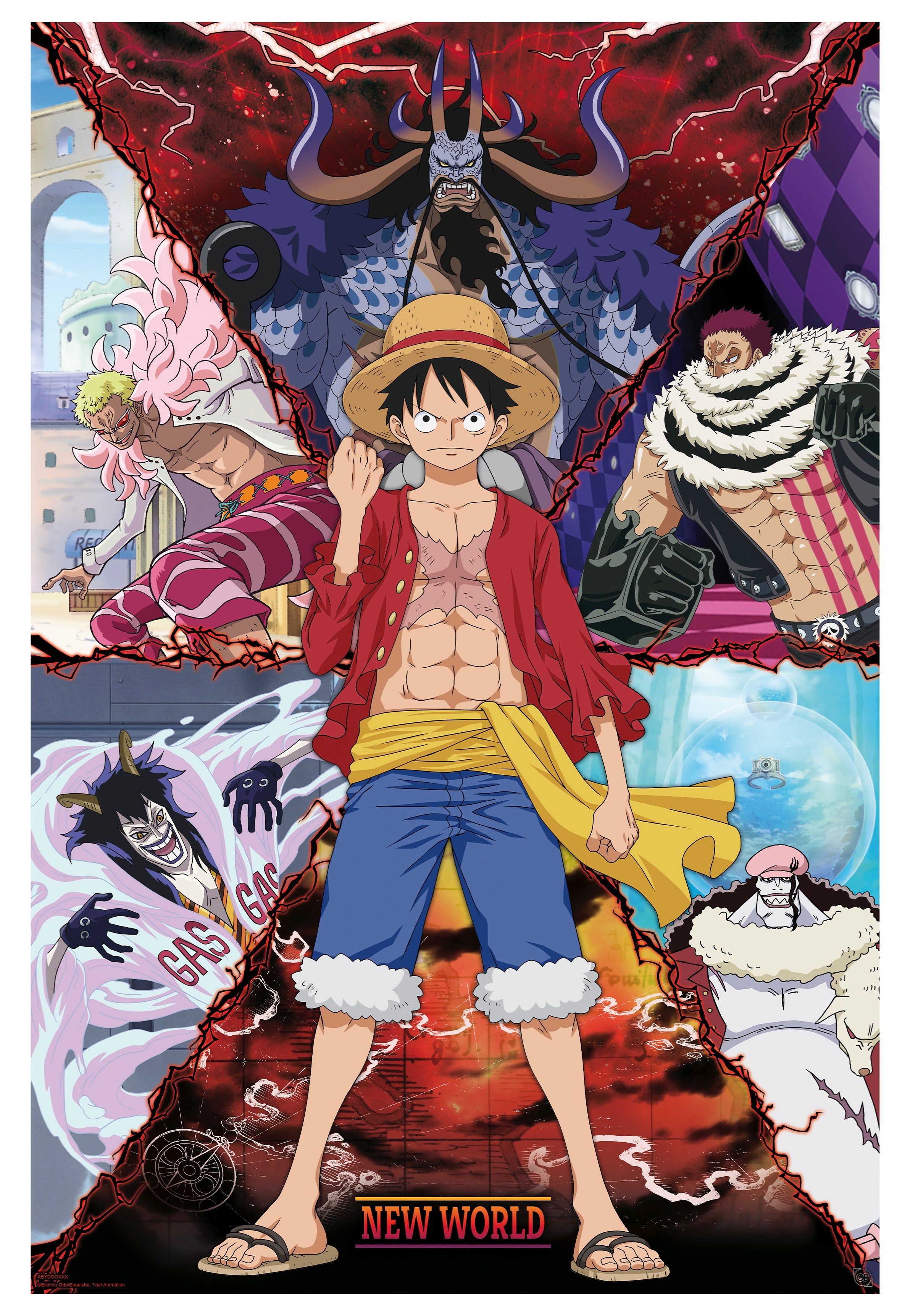 One Piece - Luffy vs. New World Maxi - Poster Cost Cheap Pice