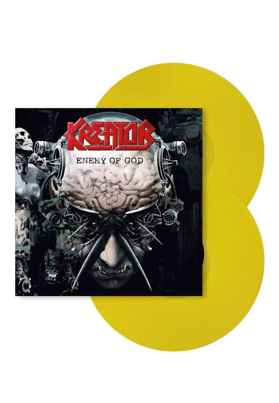 Kreator - Enemy Of God (Remastered) Ltd. Transparent Yellow - Colored 2 Vinyl Cheap Sale Brand New Unisex