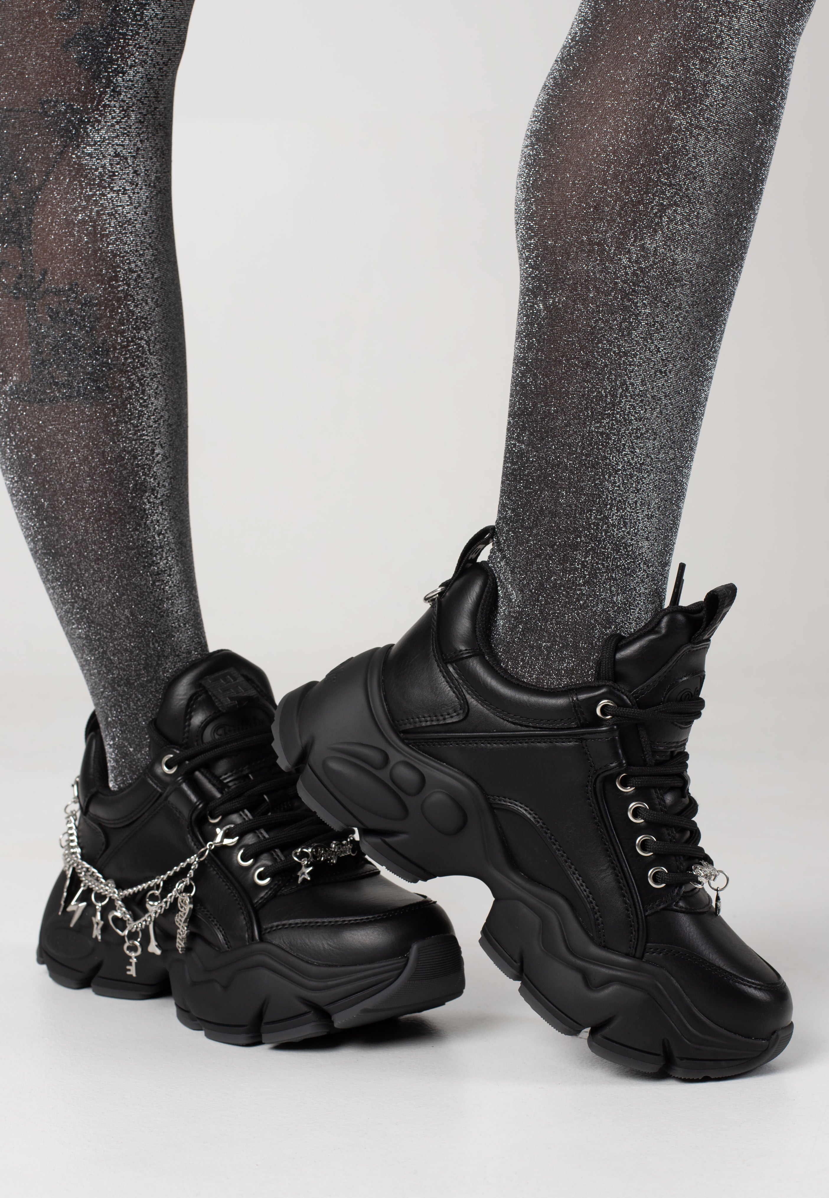 Buffalo - Binary Charm Vegan Nappa Black - Girl Shoes Sast Sale Online