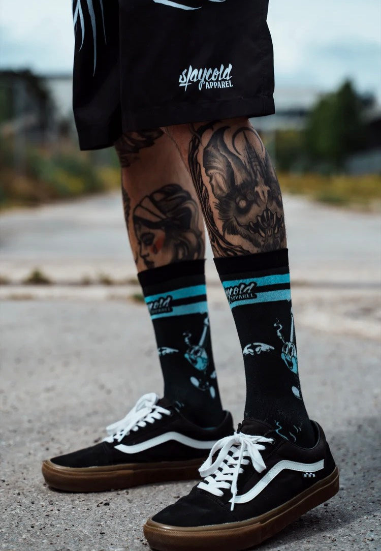 Stay Cold Apparel - Cloud Nine Black - Socks Sale 2025 New