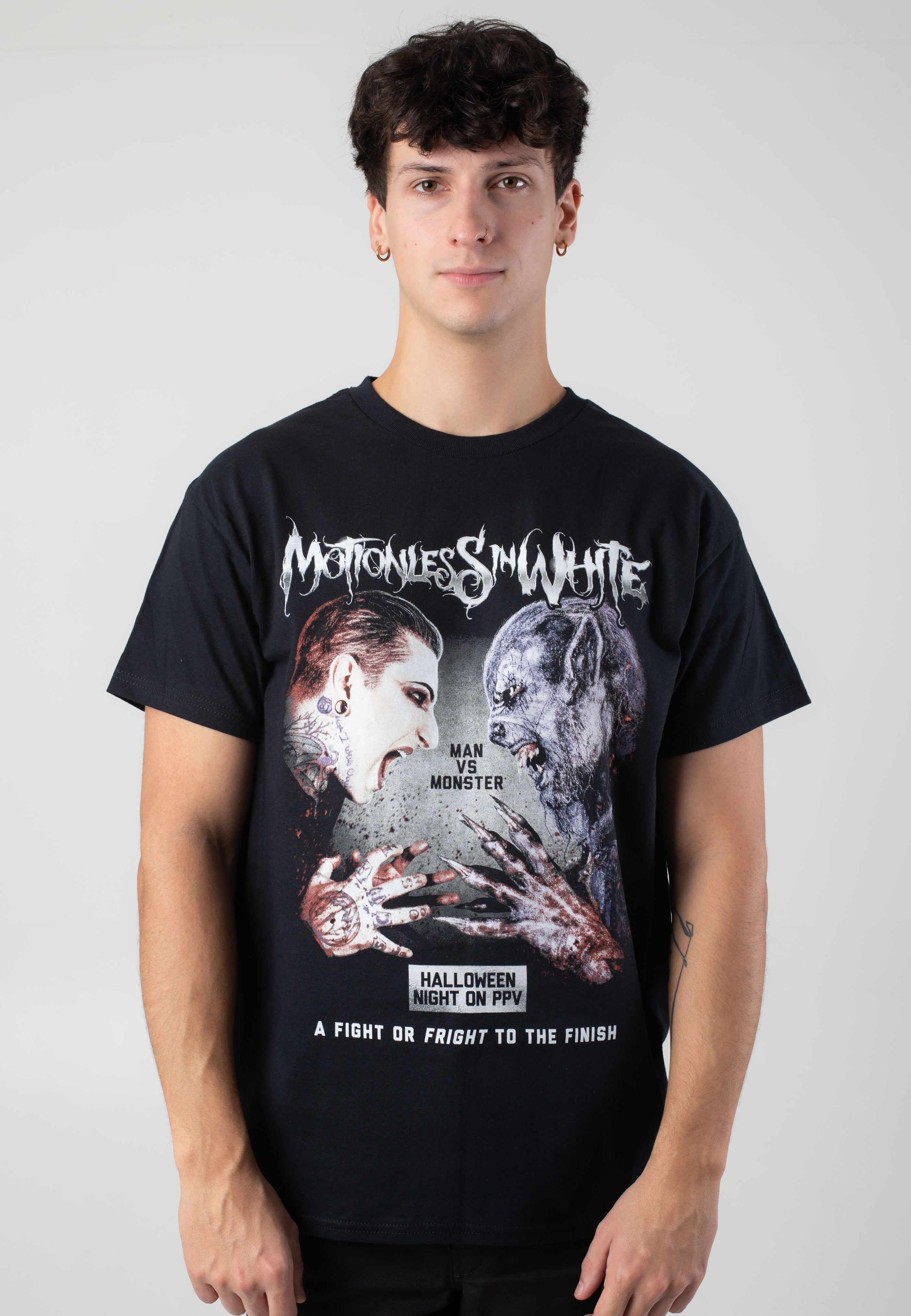 Motionless In White - Man Vs Monster - T-Shirt Inexpensive For Sale