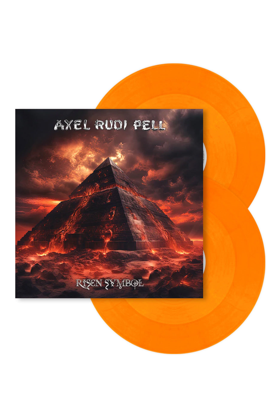 Axel Rudi Pell - Risen Symbol Neon Orange Ltd. - Colored 2 Vinyl Find Great Online