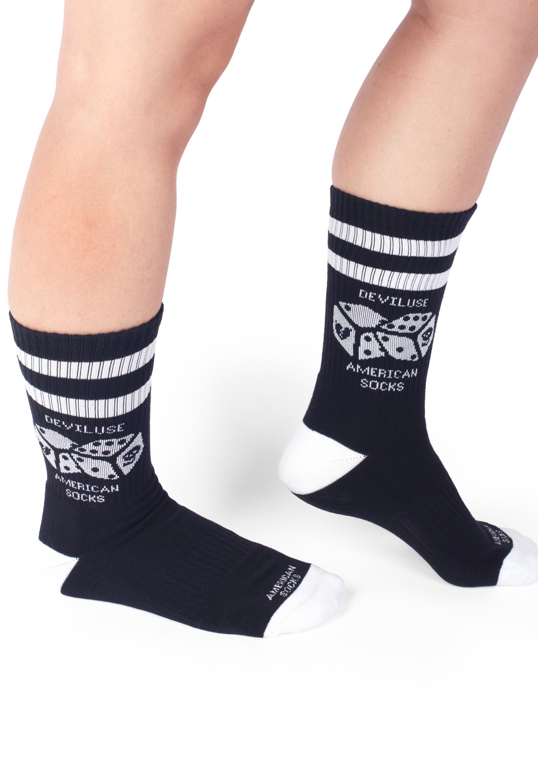 American Socks - Good Luck Mid High Black - Socks Outlet Cheap Authentic