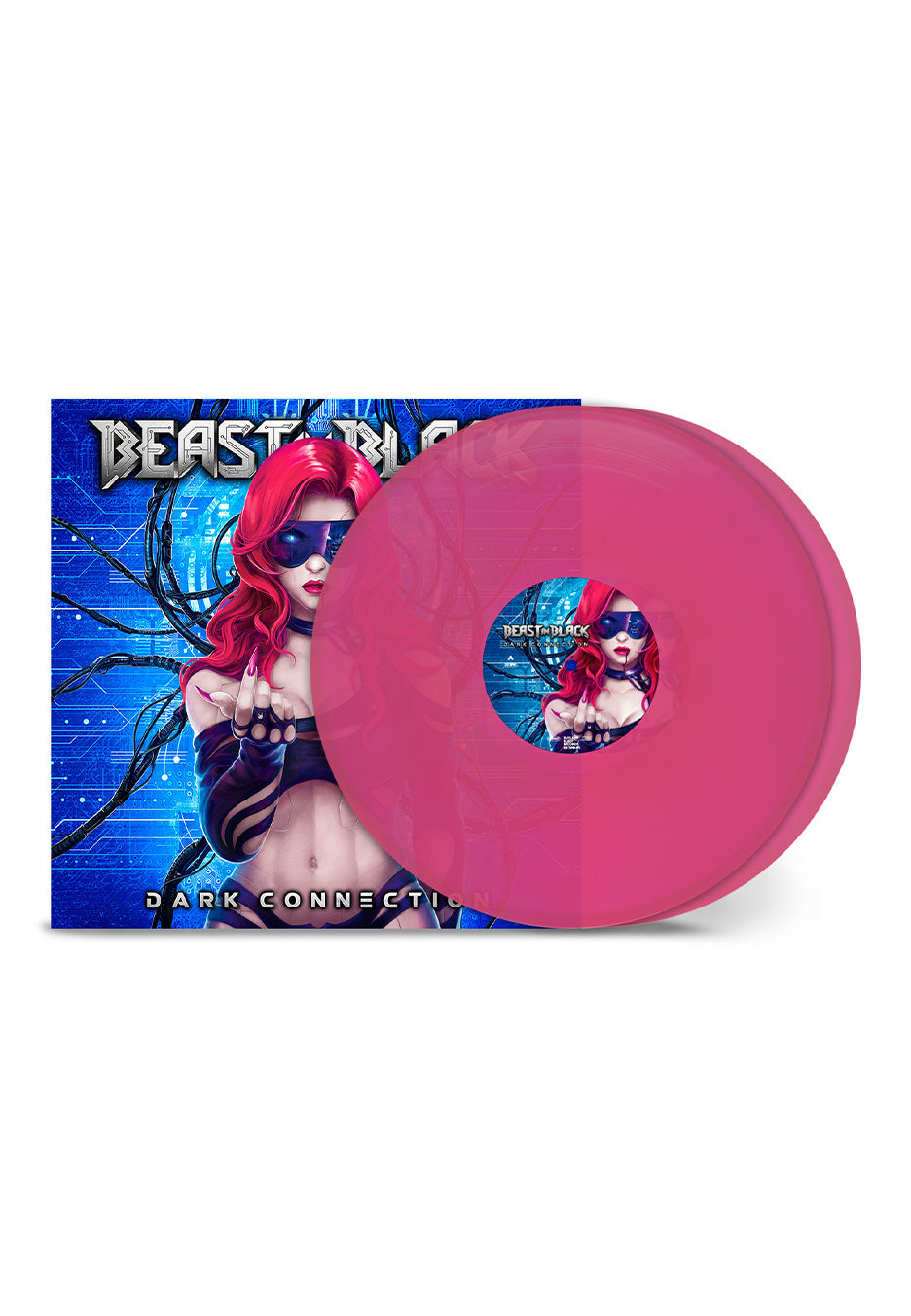 Beast In Black - Dark Connection Ltd. Transparent Magenta - Colored 2 Vinyl Discount Newest