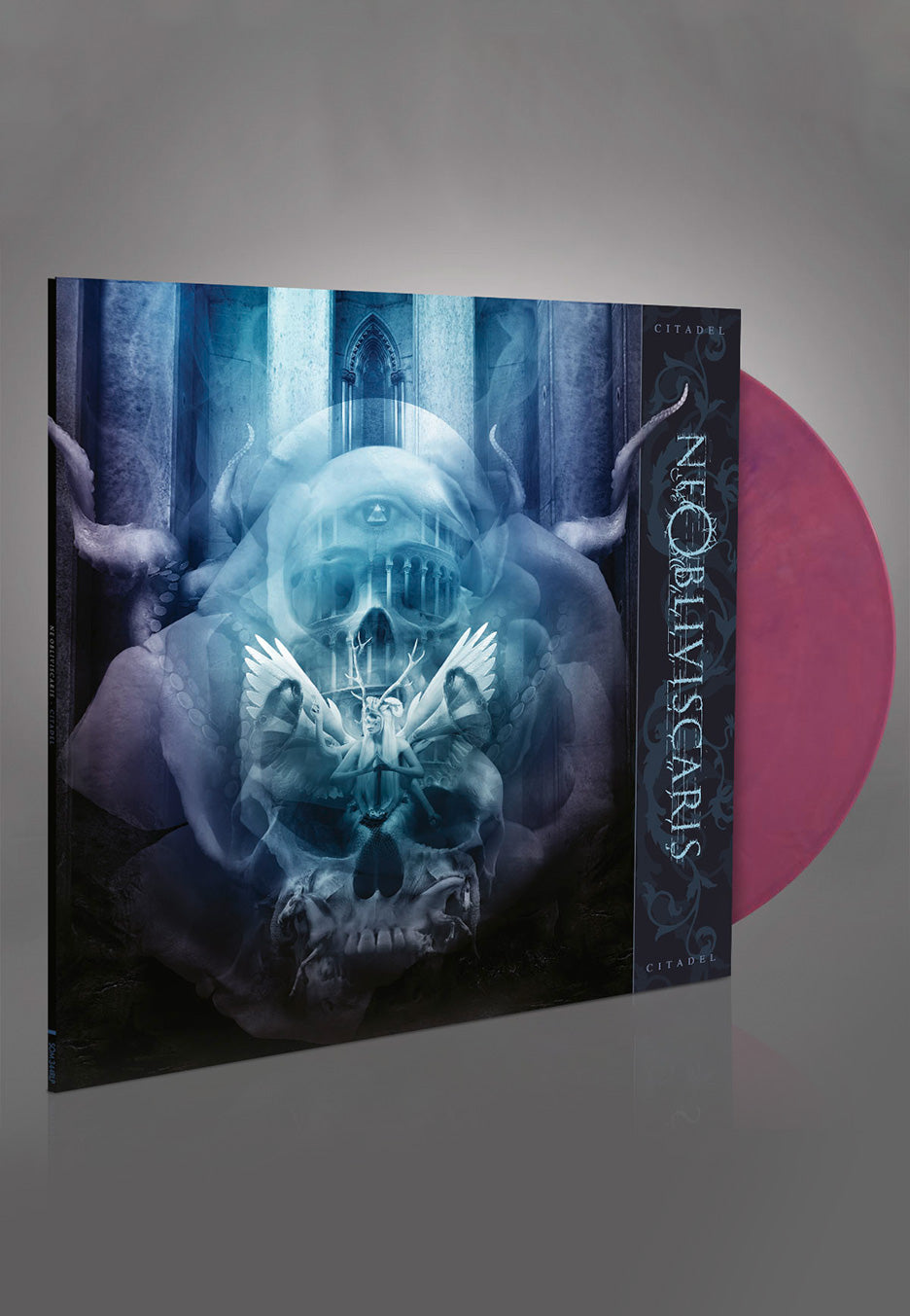 Ne Obliviscaris - Citadel Ltd. Pink Purple White Marbled - Coloured Vinyl Original For Sale