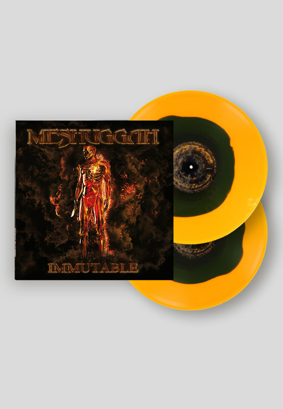 Meshuggah - Immutable Ltd. Orange/Black Circle - Colored 2 Vinyl Buy Cheap 2025 New