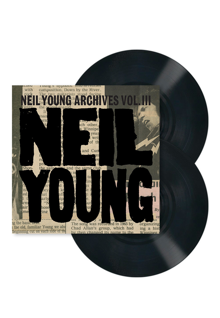 Neil Young - Neil Young Archives Vol. 3 Takes - 2 Vinyl Free Shipping 100% Guaranteed