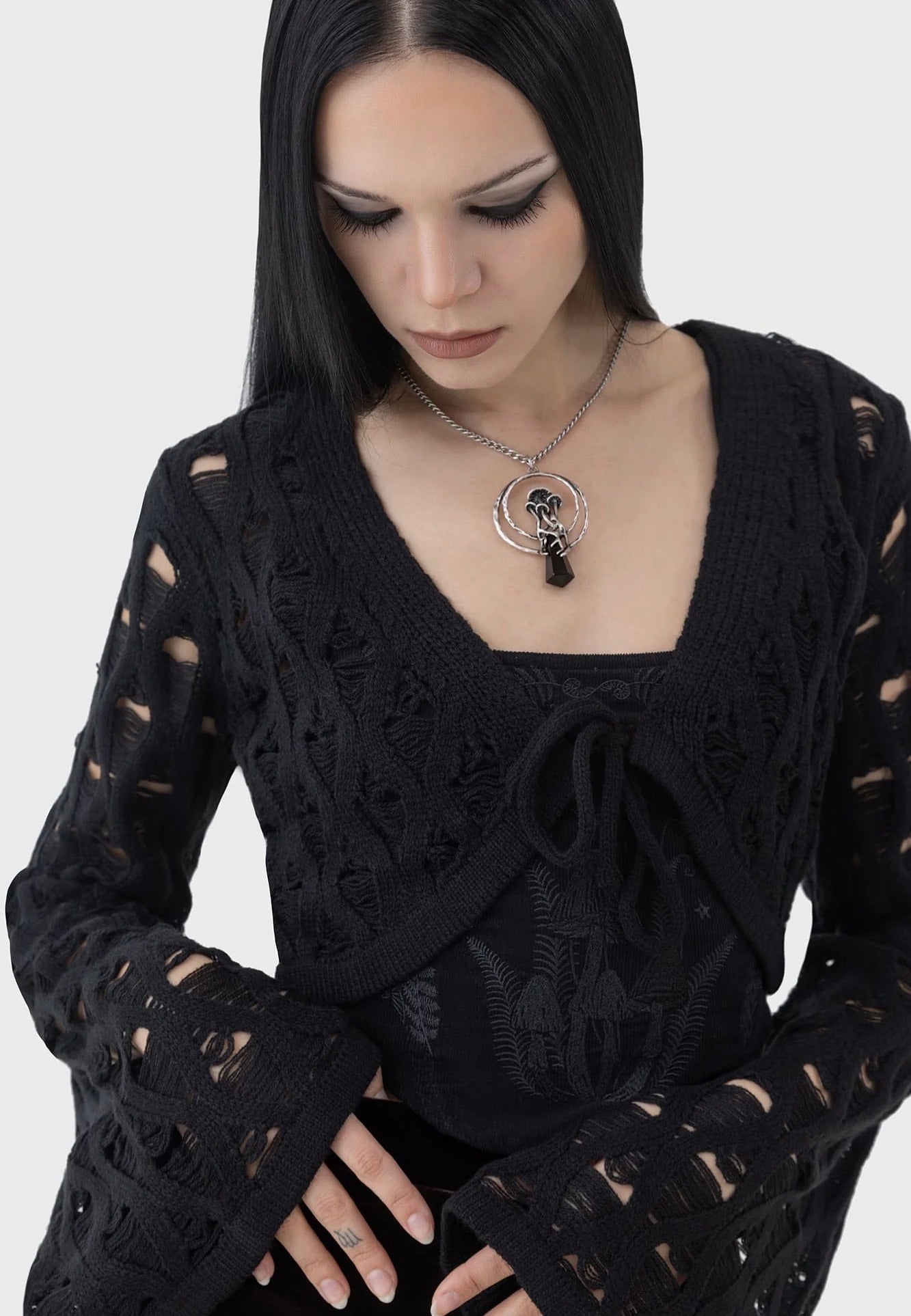 Killstar - Ethemea Black - Bolero Fashionable For Sale