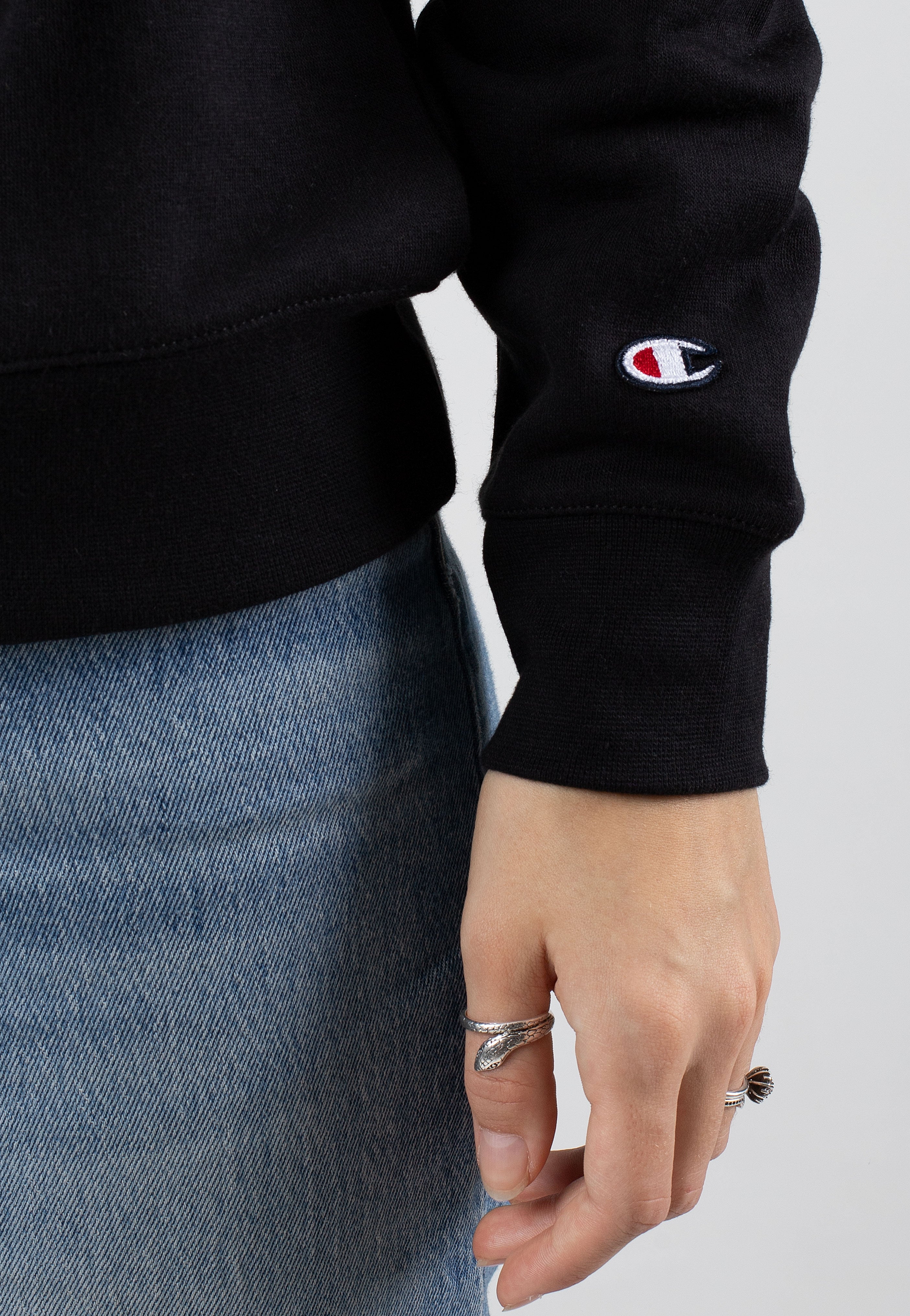 Champion - Crewneck Black Beauty - Sweater Buy Cheap Sast