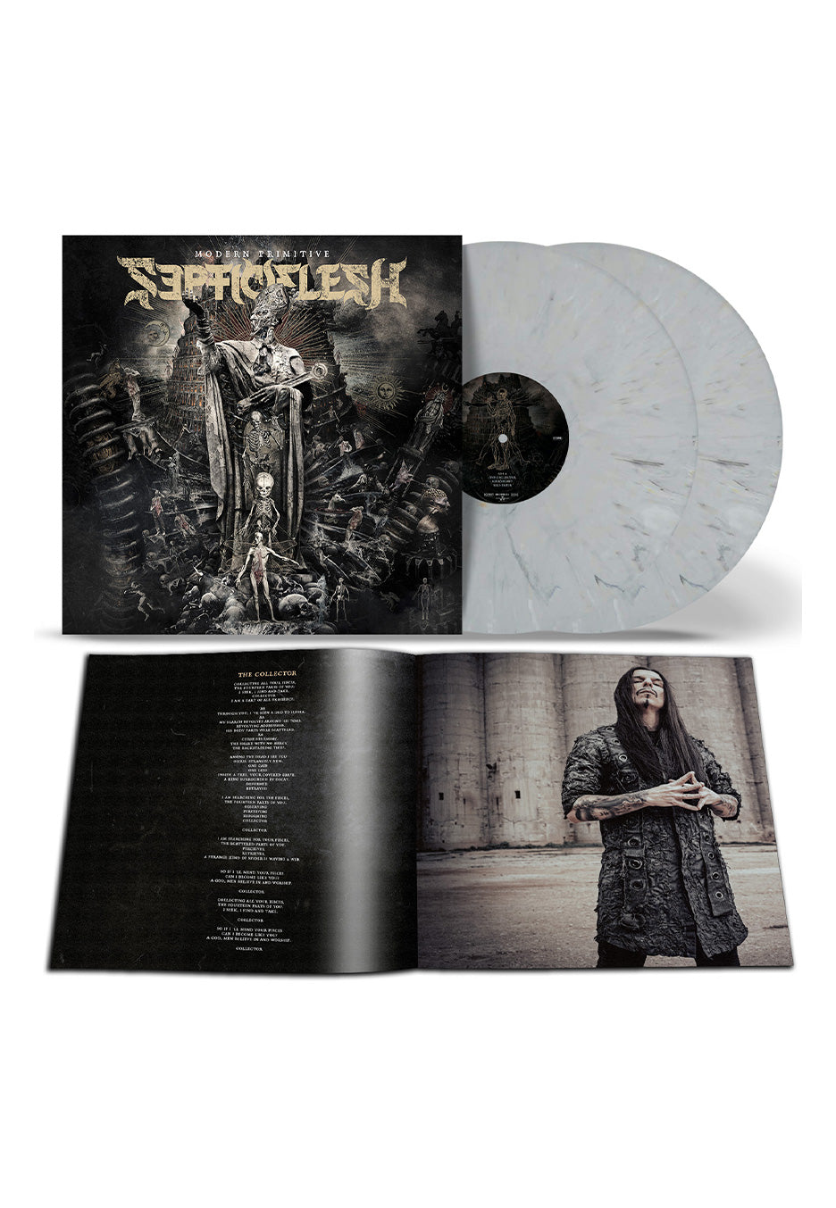 Septicflesh - Modern Primitive Ltd. Grey/Black - Marbled 2 Vinyl Lowest Pice Cheap Pice