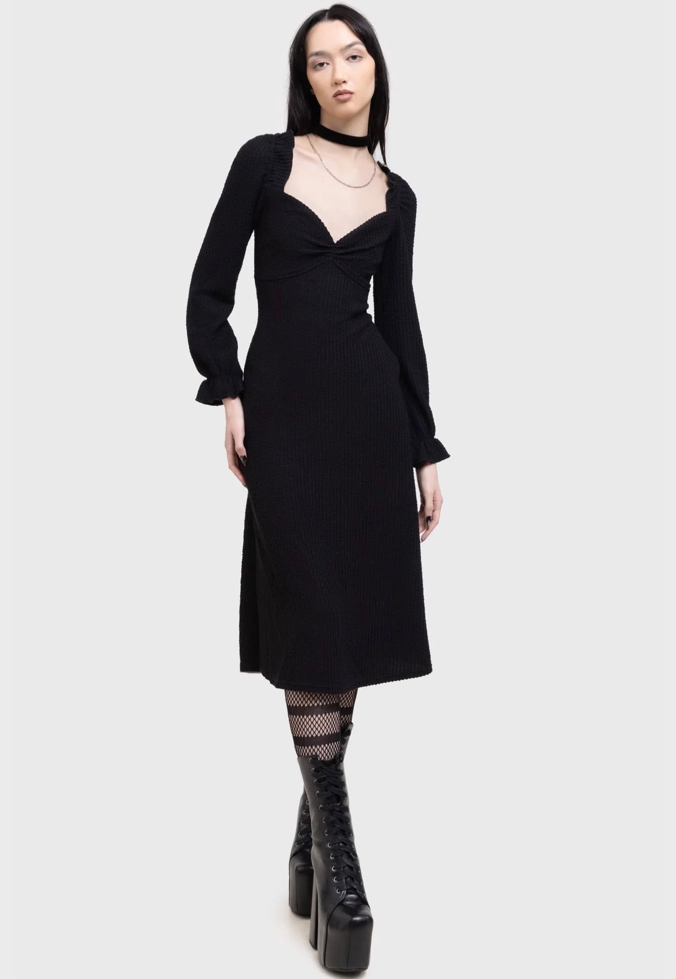 Killstar x Kihilist - Shadow Weave Black - Dress Cheap Sale Cheap