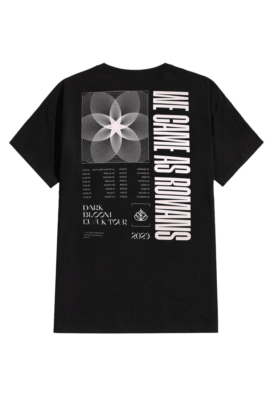 We Came As Romans - Dark Bloom Tour 2023 - T-Shirt Clearance Order