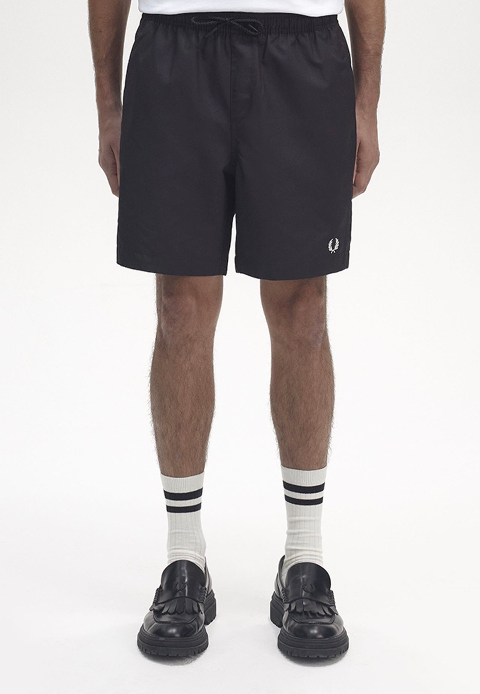 Fred Perry - Classic Black - Board Shorts Buy Cheap Extremely