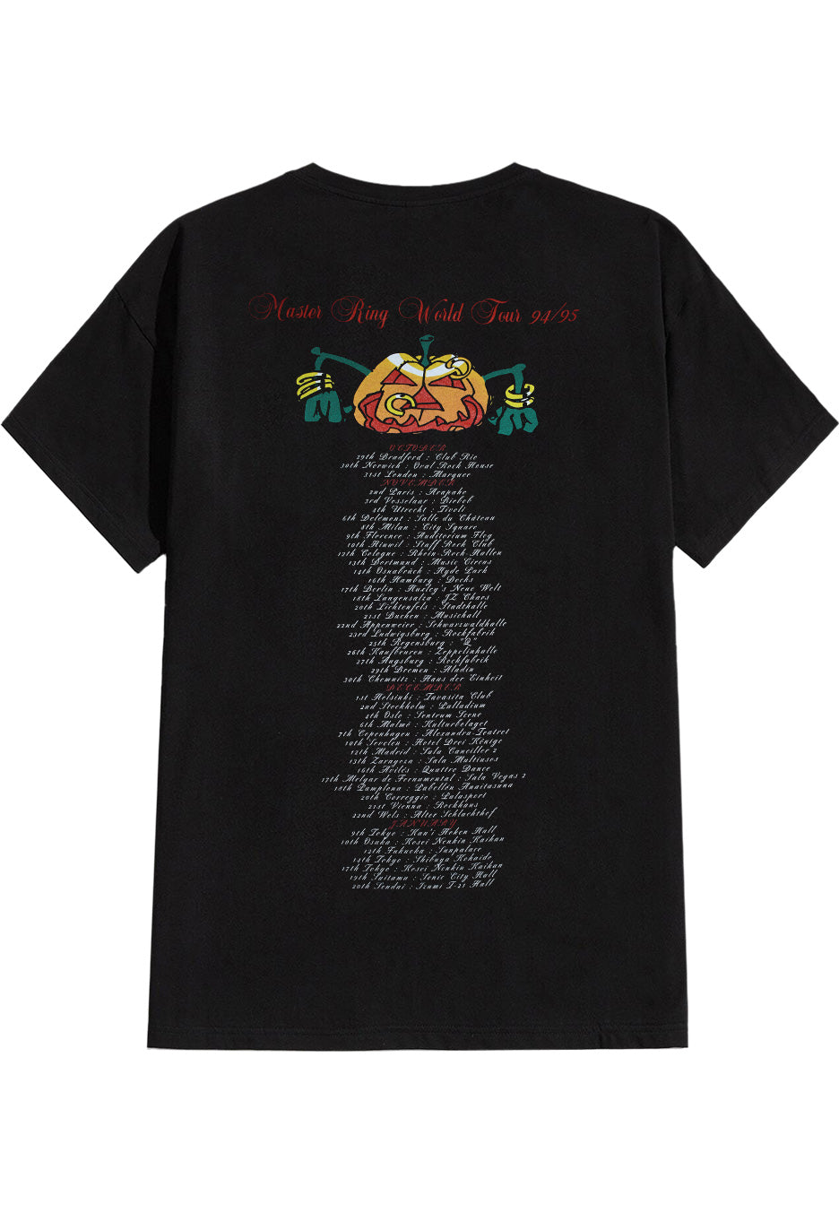 Helloween - Master Ring World Tour 94/95 - T-Shirt Enjoy For Sale