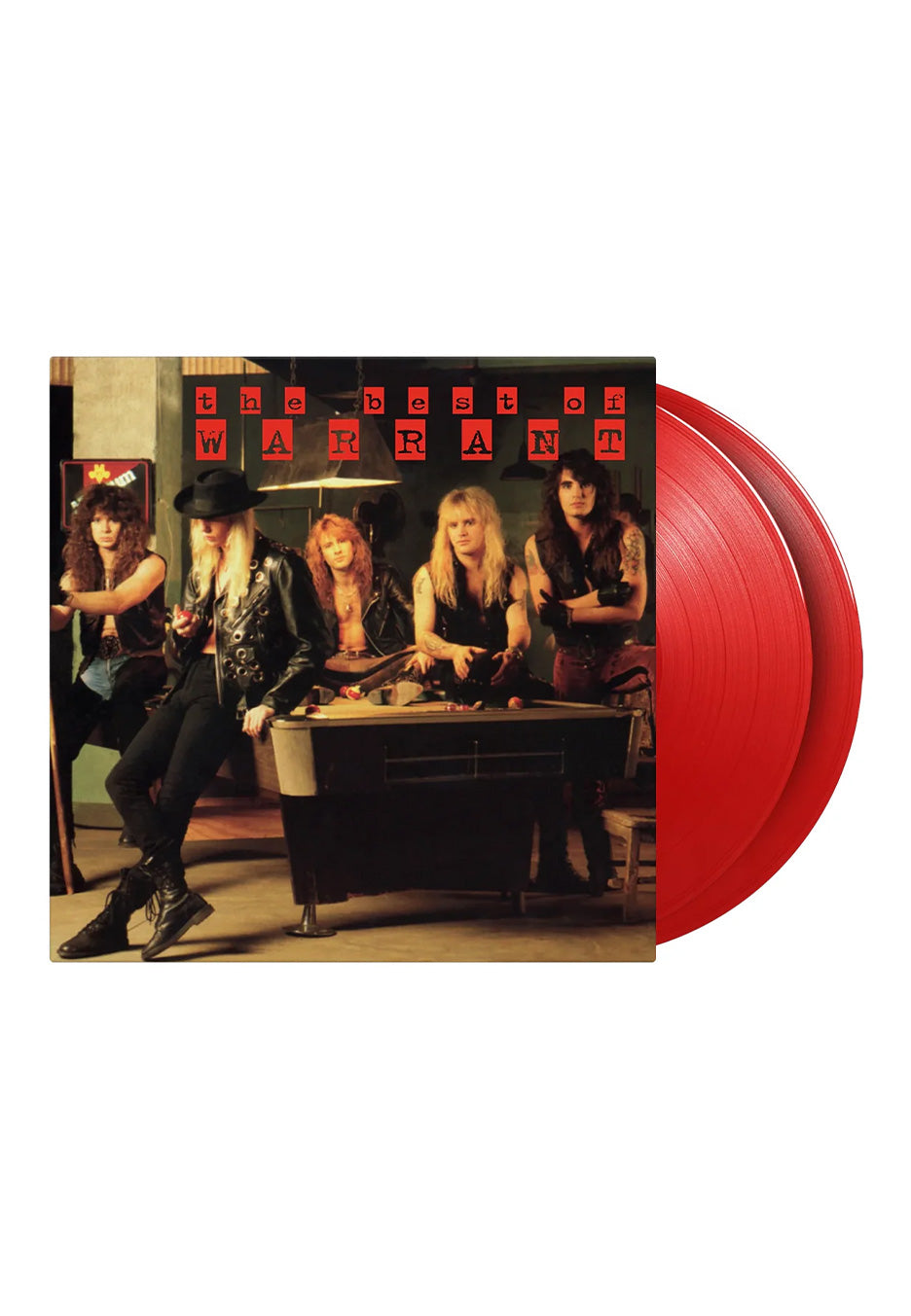 Warrant - The Best Of Warrant Ltd. Red - Colored 2 Vinyl Clearance Latest