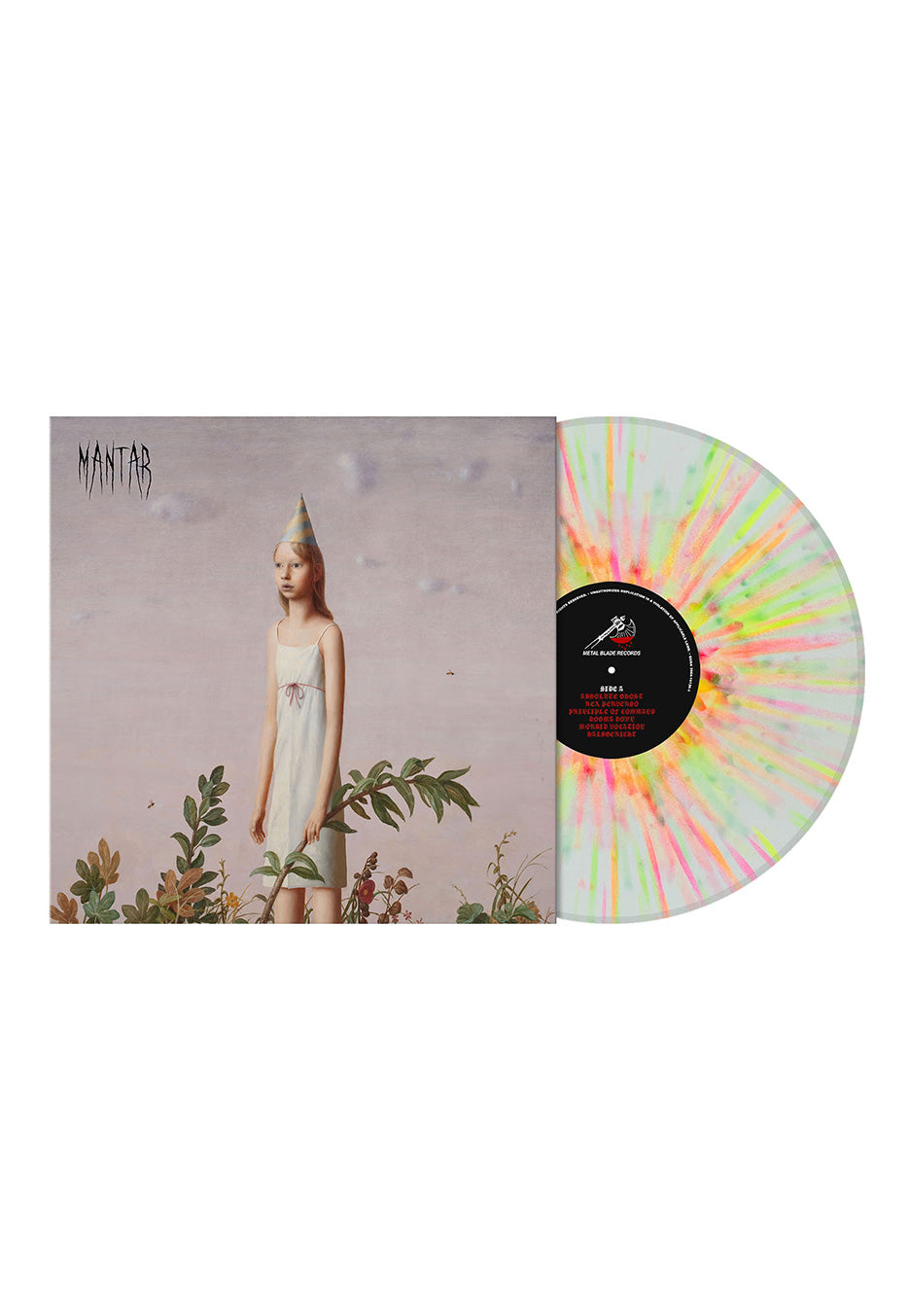 Mantar - Post Apocalyptic Depression Ltd. Neon - Splattered Vinyl With Mastercard