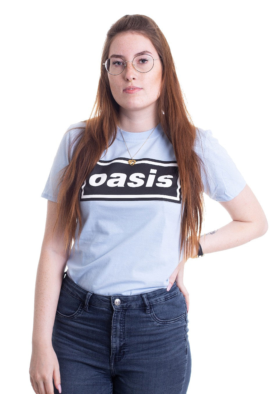 Oasis - Decca Logo Blue - T-Shirt Finishline Sale Online