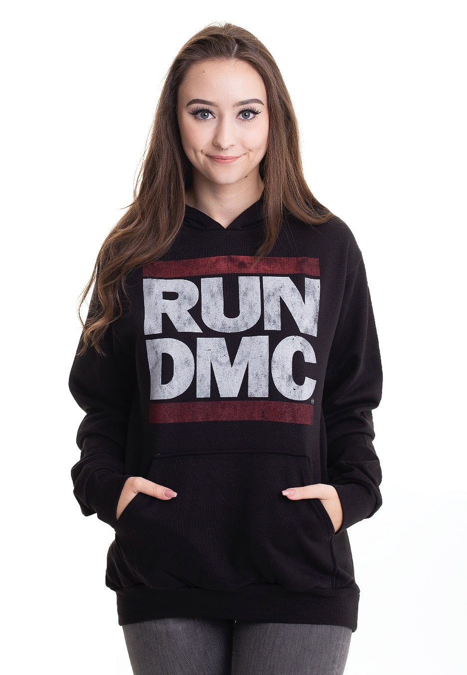 Run DMC - Logo - Hoodie Clearance Low Pice