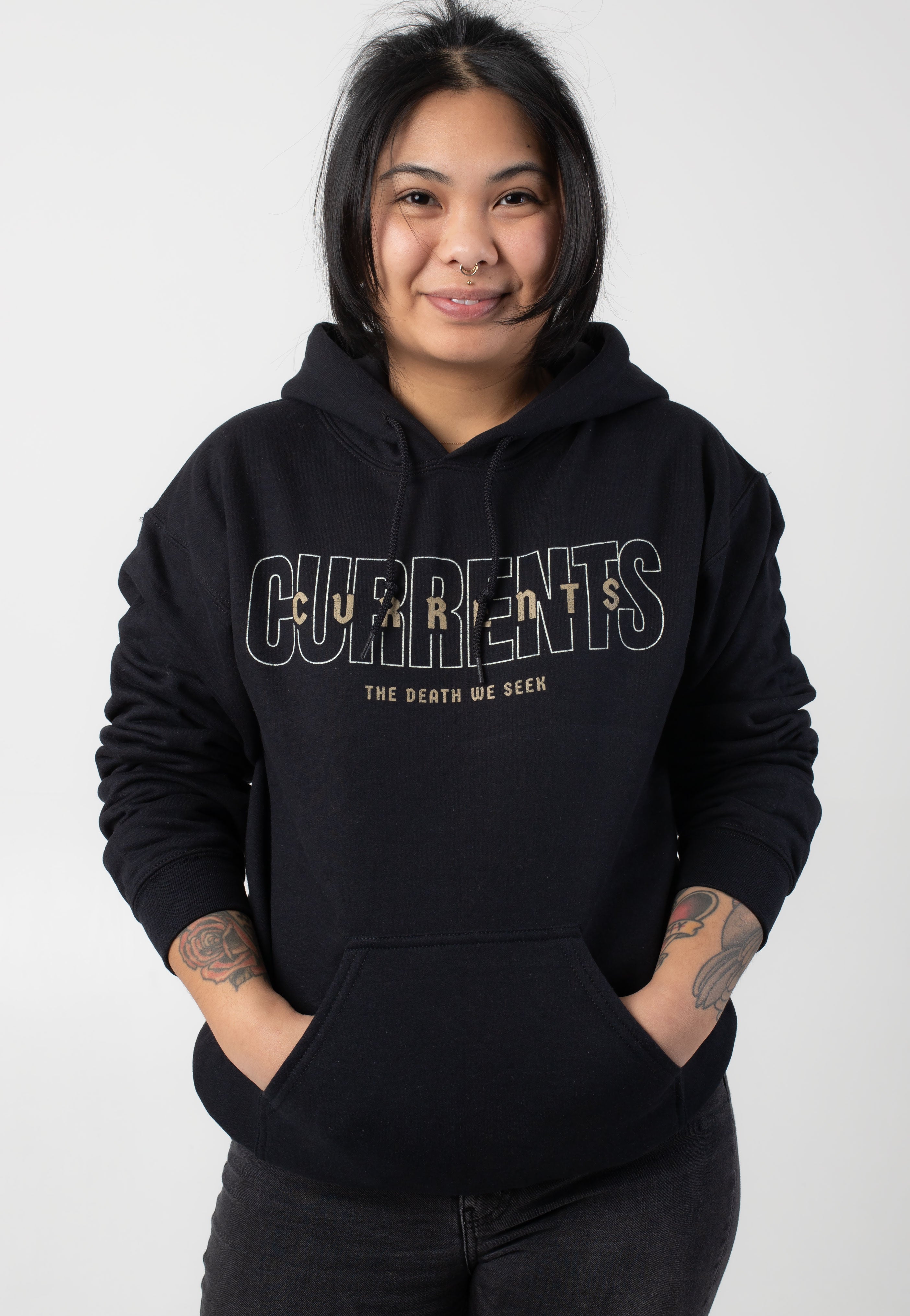 Currents - Skull & Rose - Hoodie Discount For Sale