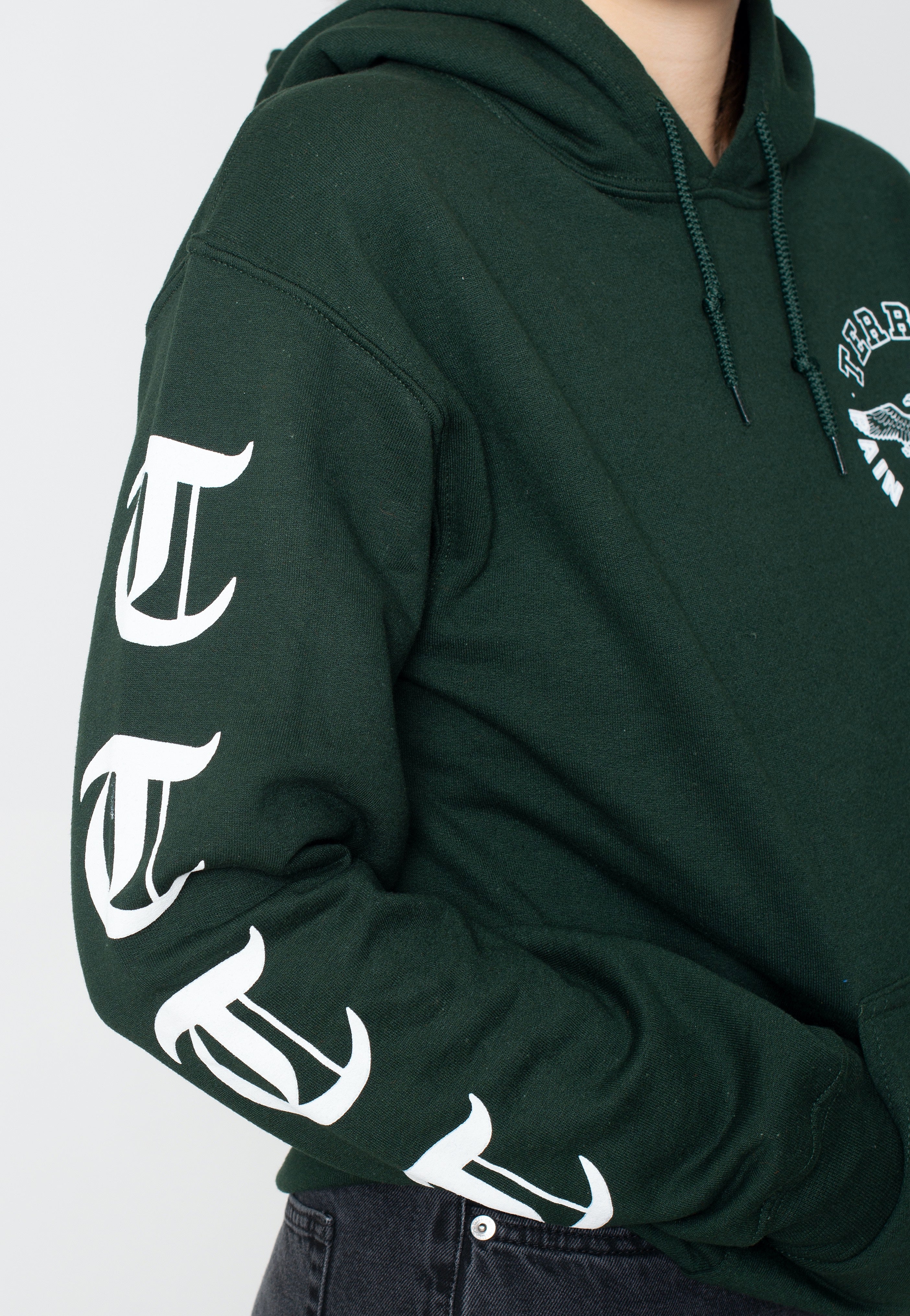 Terror - Pain Into Power Forest Green - Hoodie Inexpensive For Sale