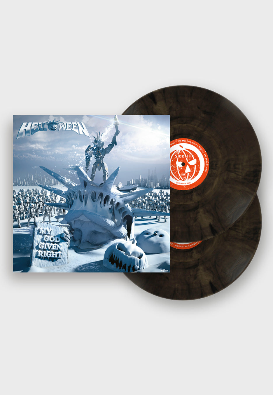 Helloween - My God-Given Right Ltd. Clear/Black - Marbled 2 Vinyl Geniue Stockist Cheap Online