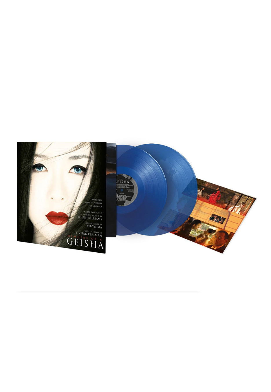 Memoirs Of A Geisha - Memoirs Of A Geisha OST (Itzhak Perlman / Yo-Yo Ma) Translucent Blue - Colored 2 Vinyl Affordable Online