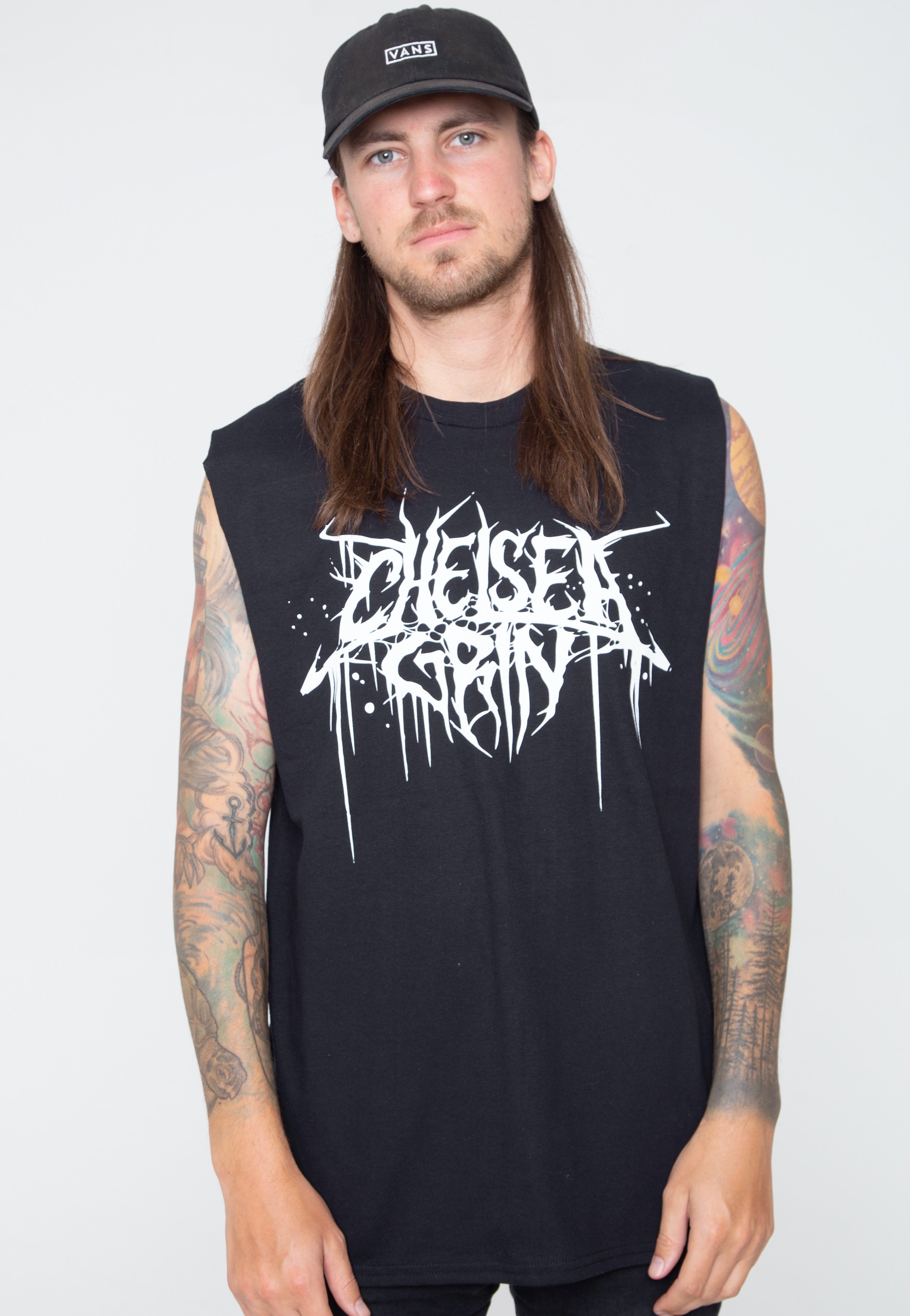 Chelsea Grin - Simple Logo - Sleeveless Discount Best Store To Get