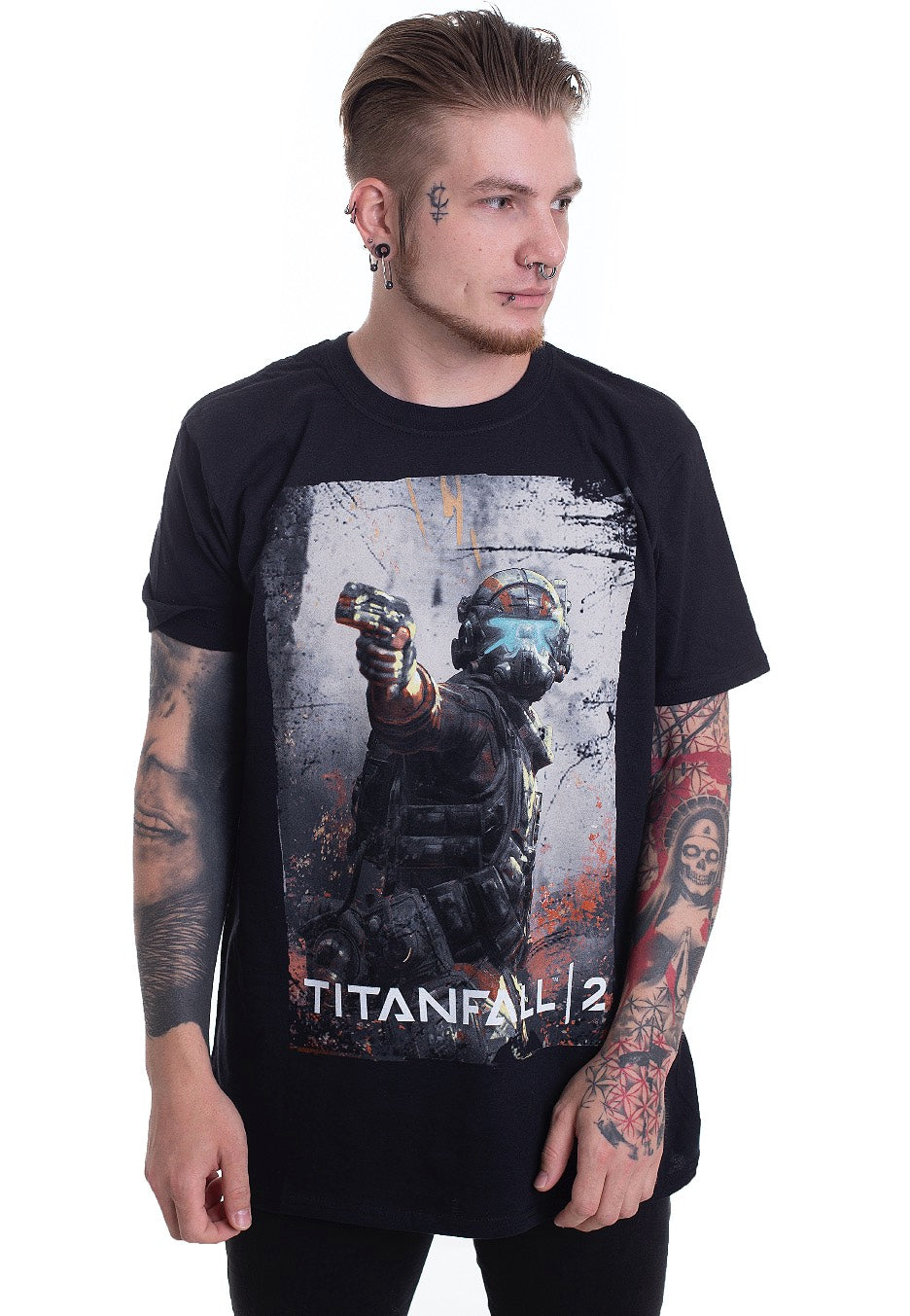 Titanfall - 2 Jack Distressed - T-Shirt Best Place To Buy