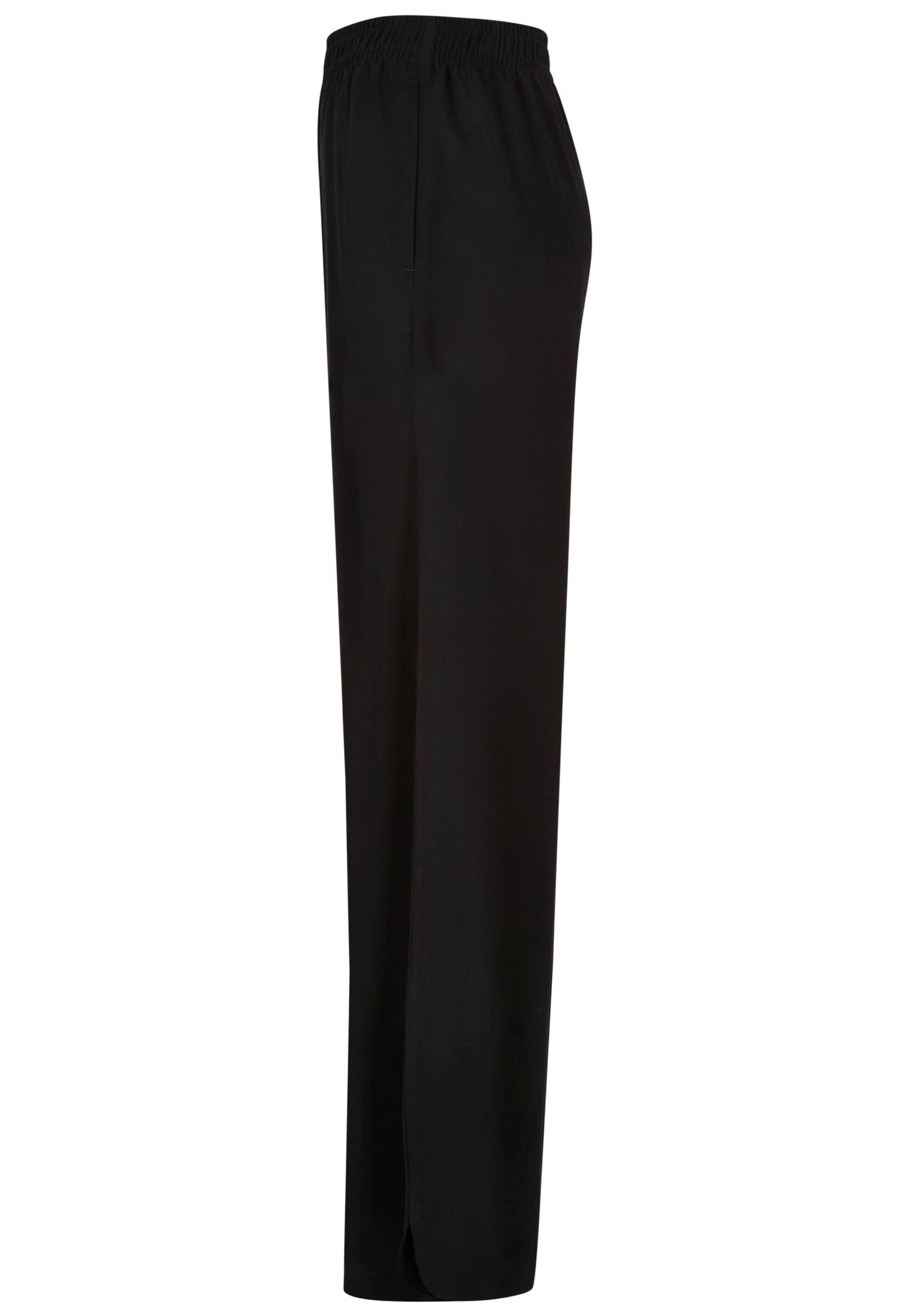 Urban Classics - Ladies Wide Leg Viscose Black - Pants Good Selling Cheap Online