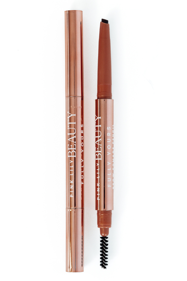 Pink Lily Beauty Fully Yours Brow Pomade Pencil - Deep Brown Clearance Fashionable