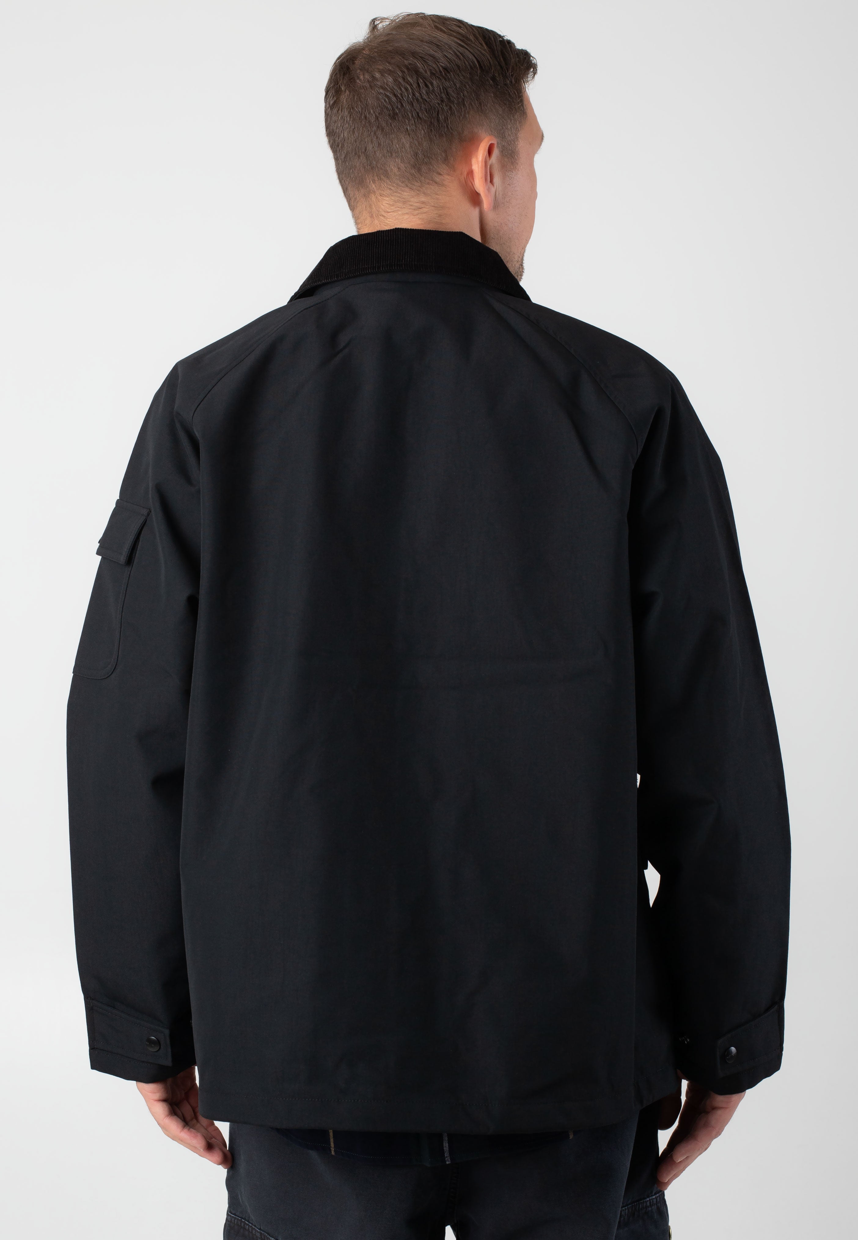 Carhartt WIP - Clarton Black/Black - Jacket Wiki Cheap Online