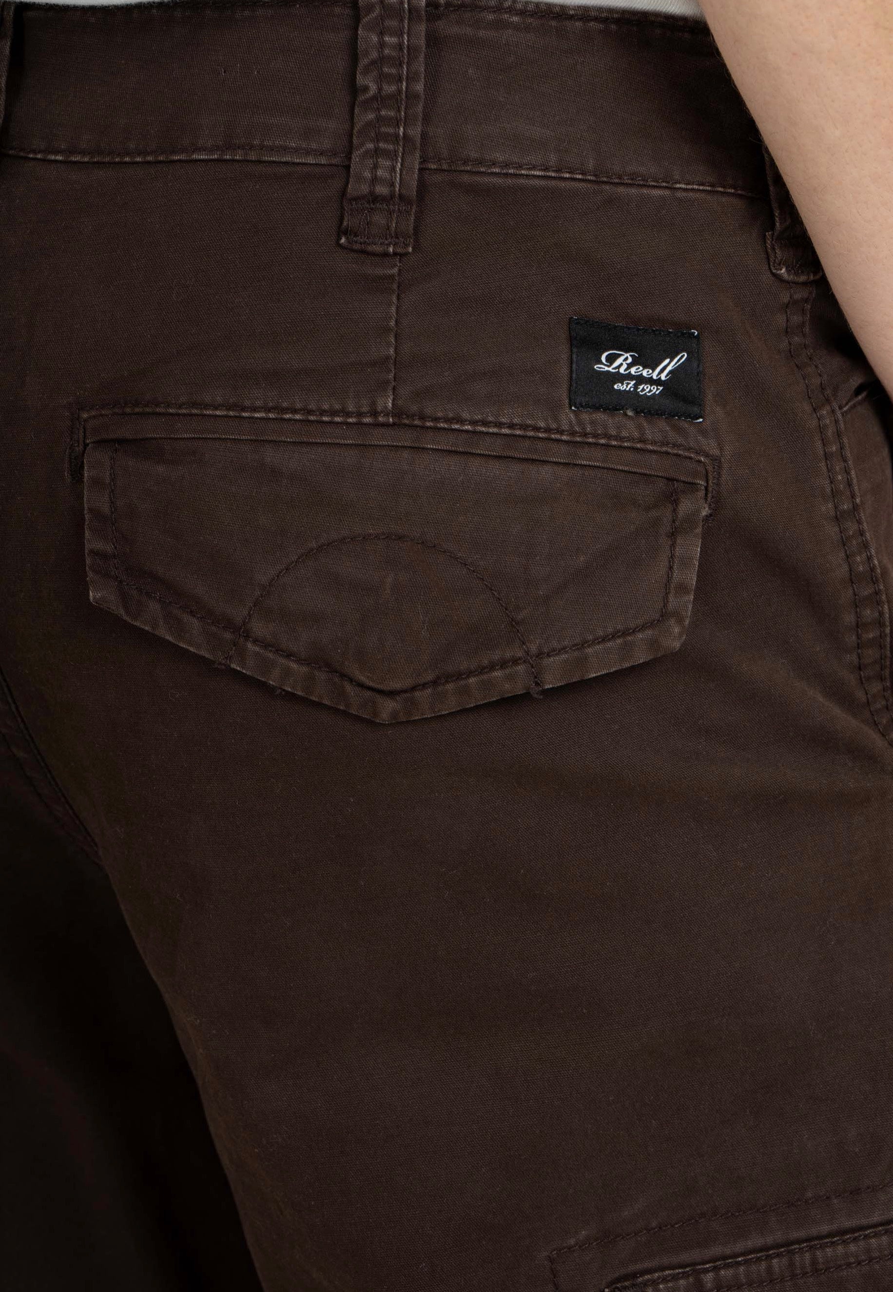 REELL - Flex Cargo LC Mole Brown Used - Pants Discount Latest