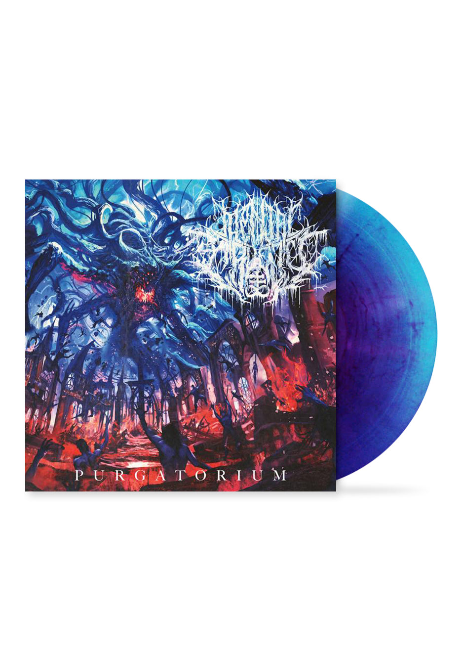 Mental Cruelty - Purgatorium (ReIssue 2022) Transparent Light Blue Lilac - Marbled Vinyl 2025 Unisex Online