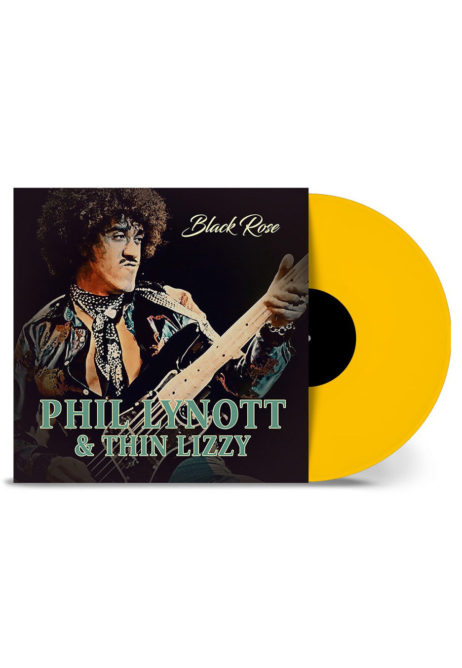 Phil Lynott & Thin Lizzy - Black Rose Yellow - Colored 2 Vinyl Sale Cheap Online