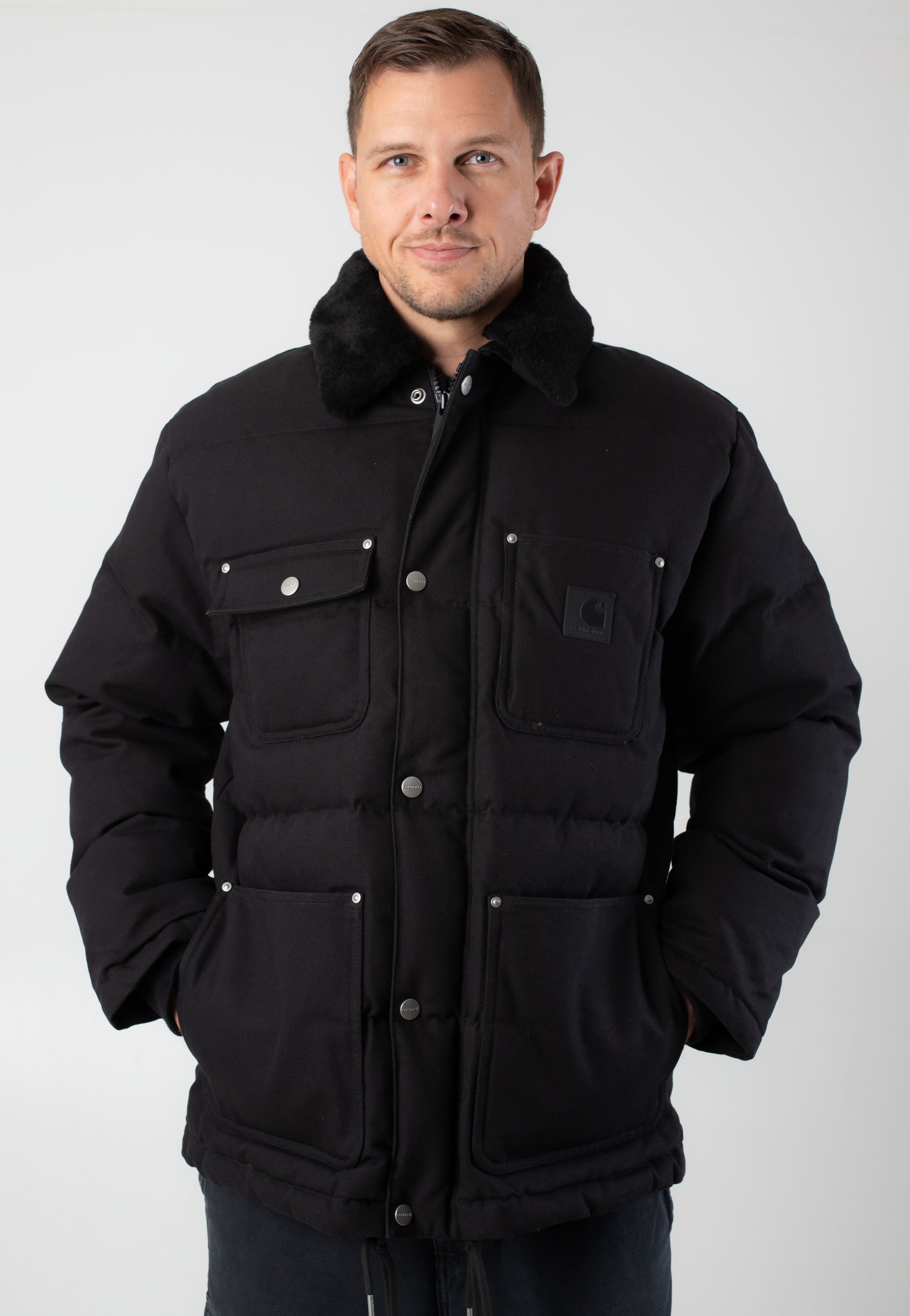 Carhartt WIP - Rayley Black - Jacket Free Shipping Cheap