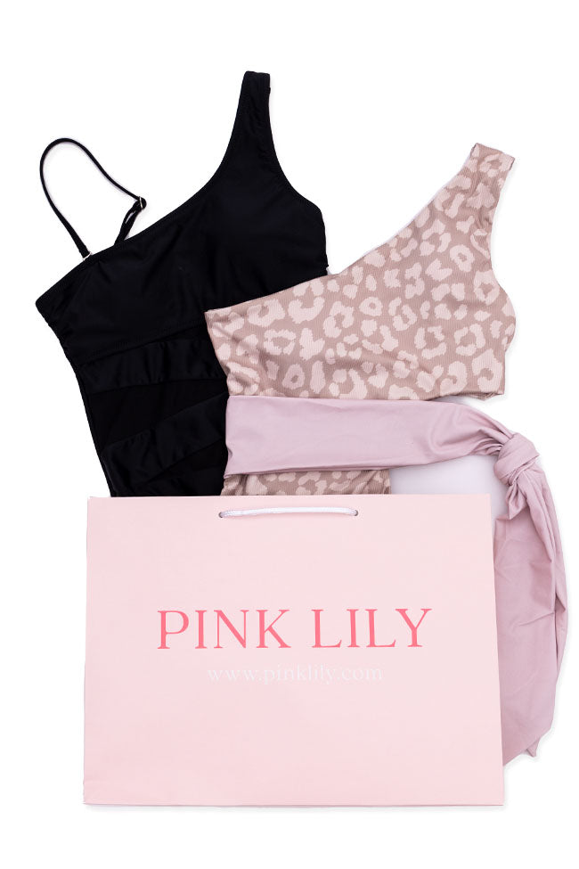 Pink Lily Swimsuit Mystery Bag Discount Pay With Visa