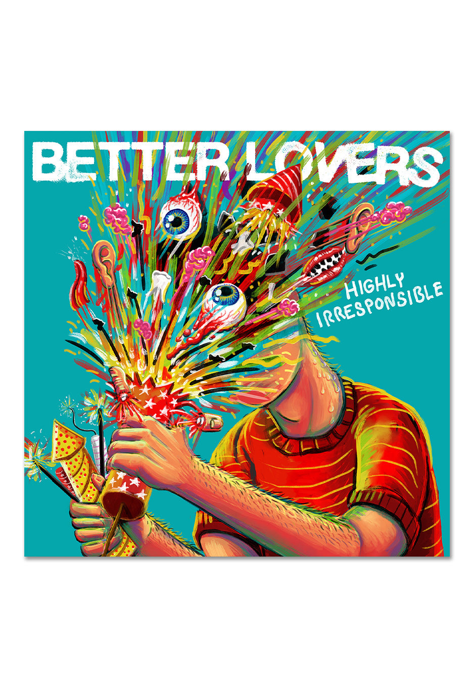 Better Lovers - Highly Irresponsible Ltd. Red/Yellow - Splatter Vinyl Online Online Original