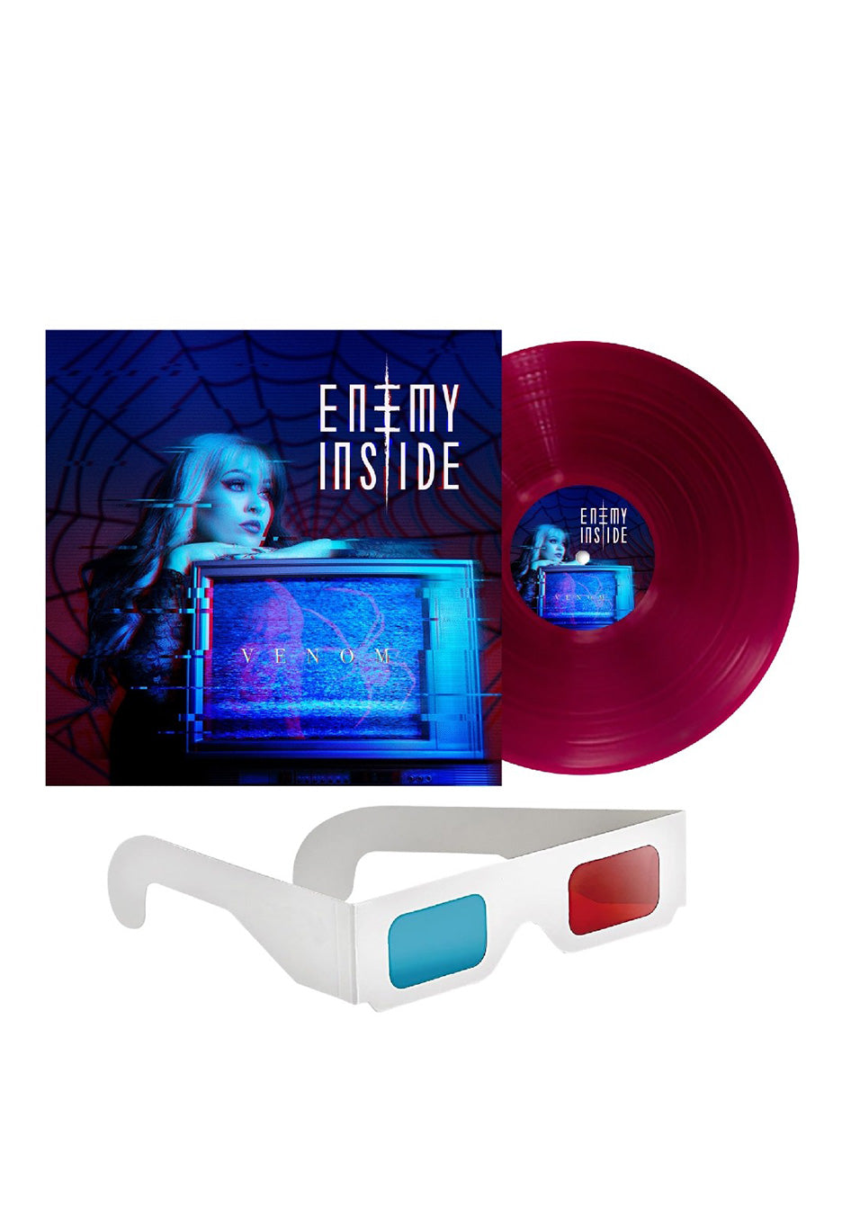 Enemy Inside - Venom Ltd. Transparent Violet - Colored Vinyl Cheap Sale Cost