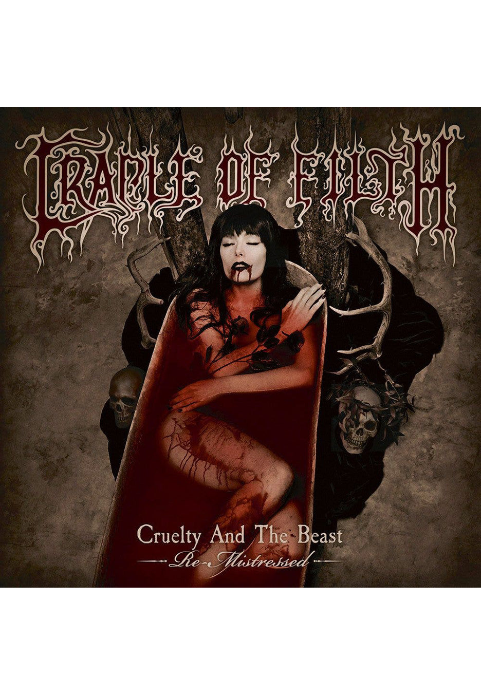 Cradle Of Filth - Cruelty And The Beast: Re-Mistressed Red - Colored 2 Vinyl Amazon Footaction