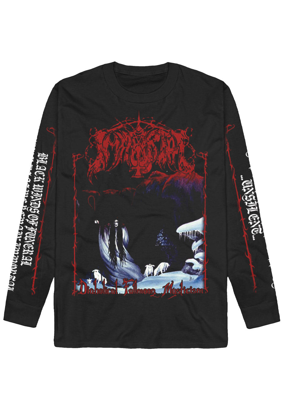 Immortal - Diabolical Fullmoon Mysticism 2023 - Longsleeve Clearance Wholesale Pice