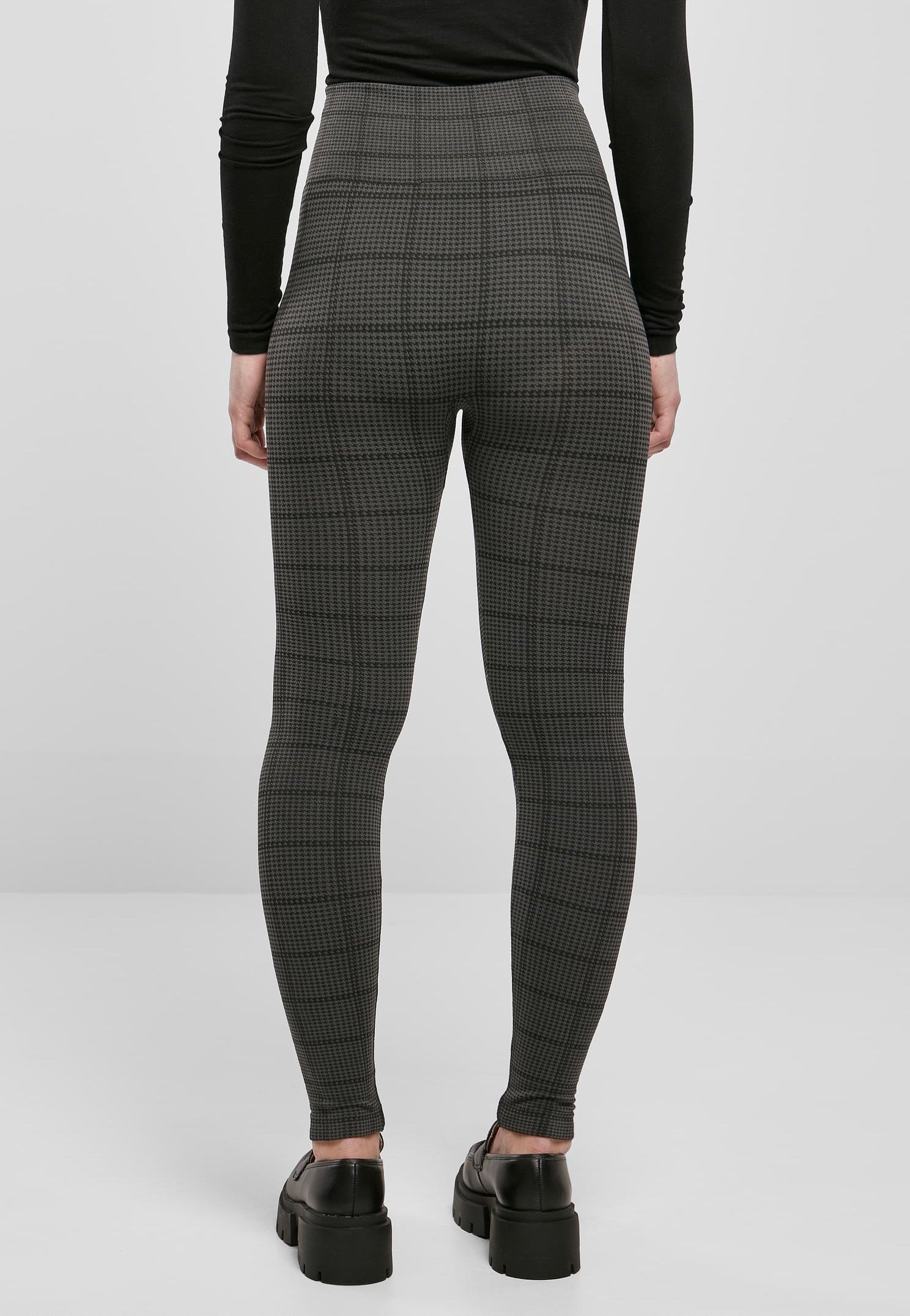 Urban Classics - Ladies Seamless Heritage Aspaltsquardcheck - Leggings Latest Collections For Sale