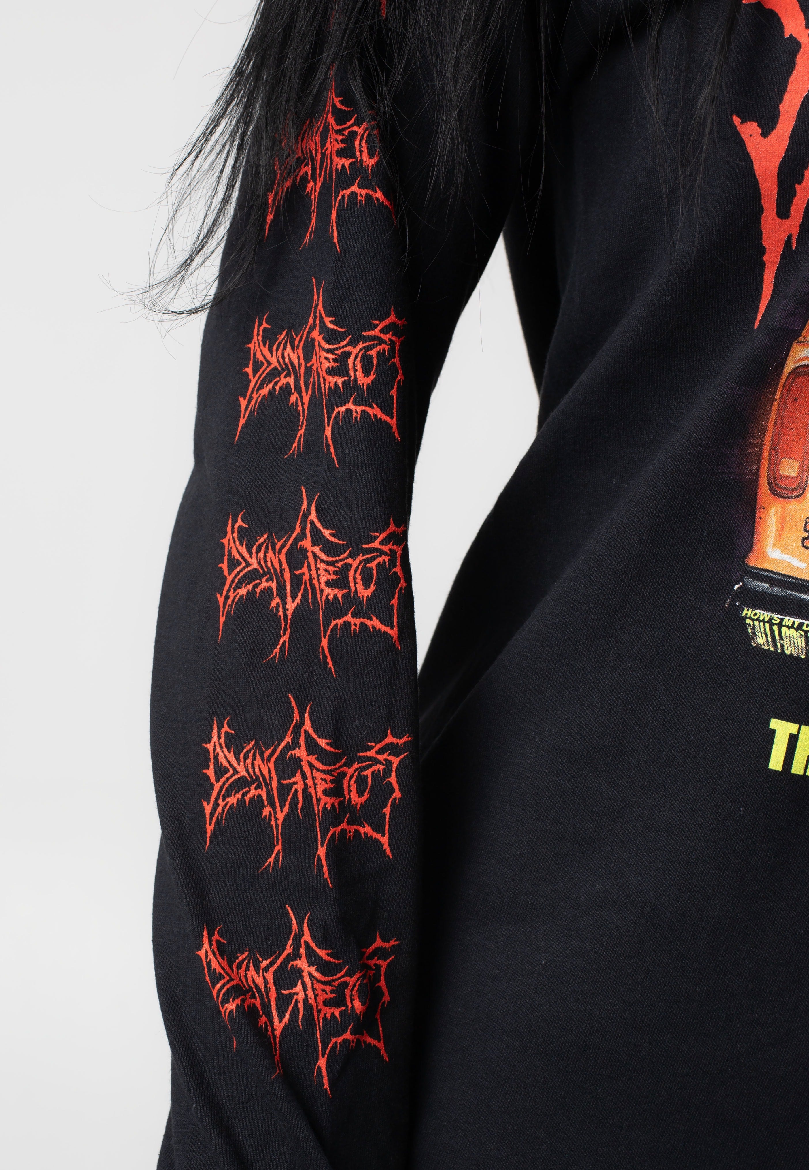 Dying Fetus - Throw Them In The Van - Longsleeve Free Shipping Big Sale