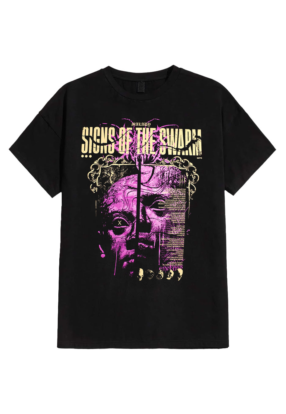 Signs Of The Swarm - Malady - T-Shirt Largest Supplier