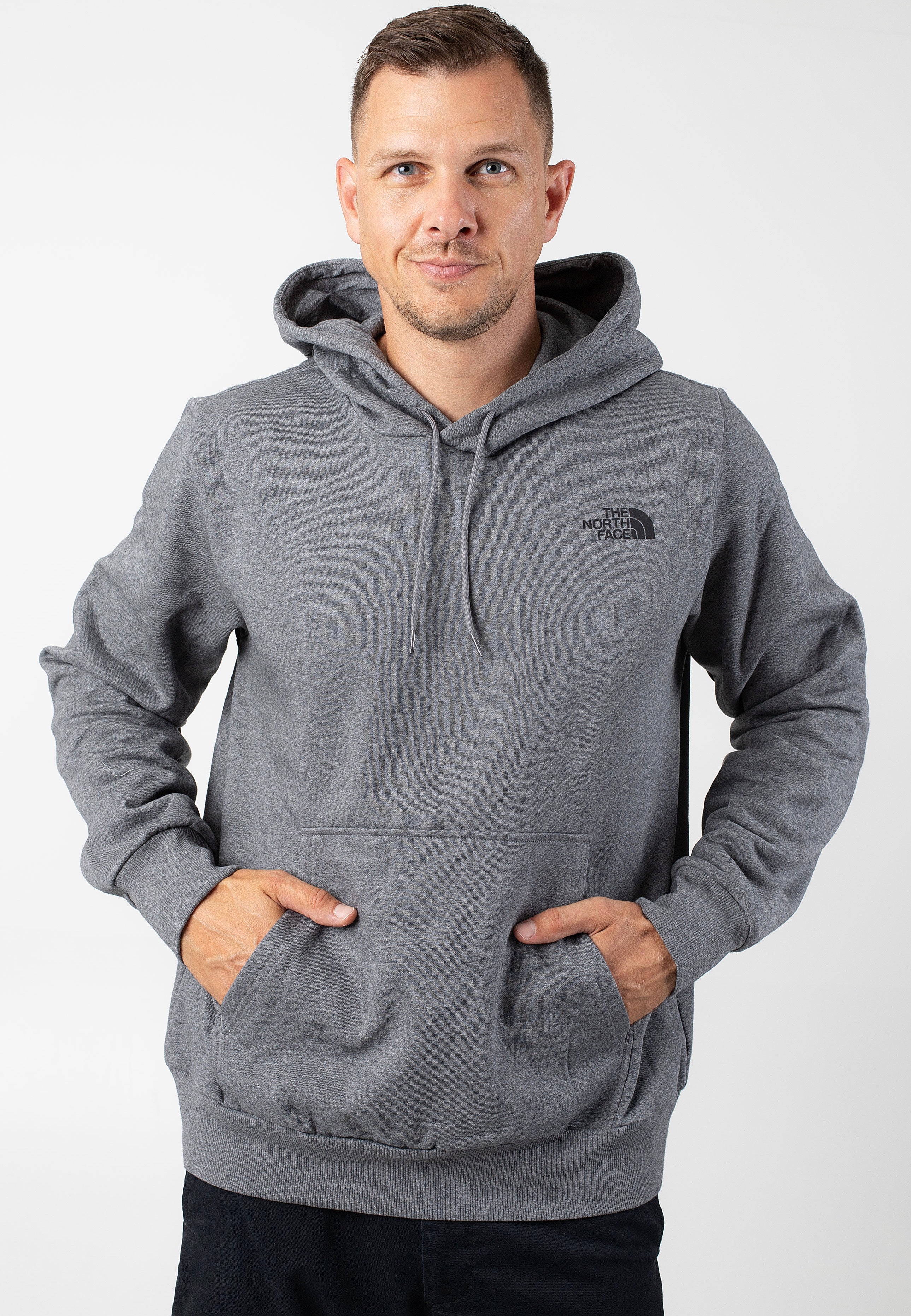 The North Face - Hood Logo Tnf Mediumgrey Heather - Hoodie Cheap Sale Choice