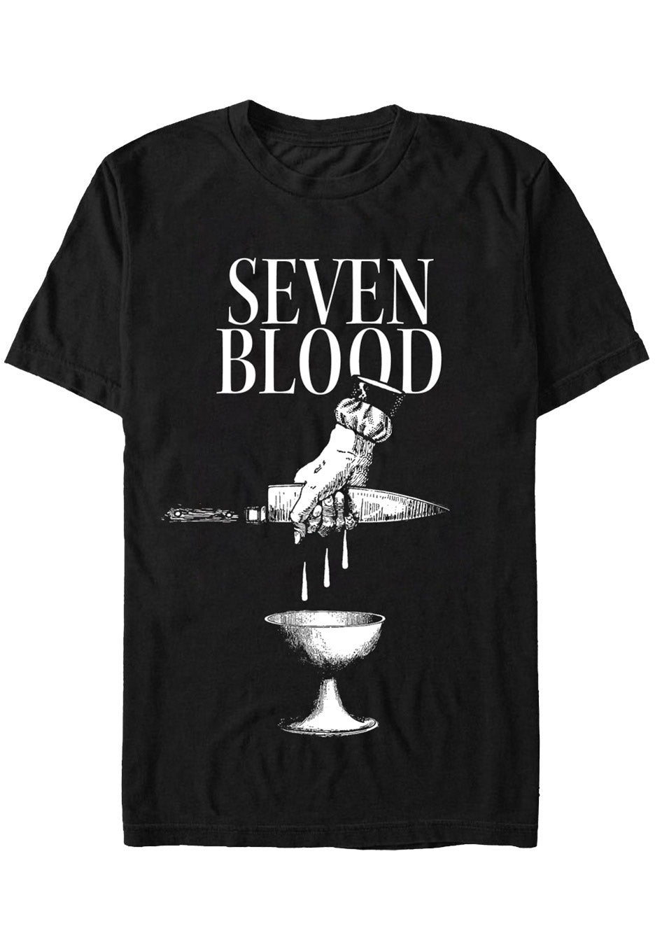 Seven Blood - Messer - T-Shirt Sale With Credit Card