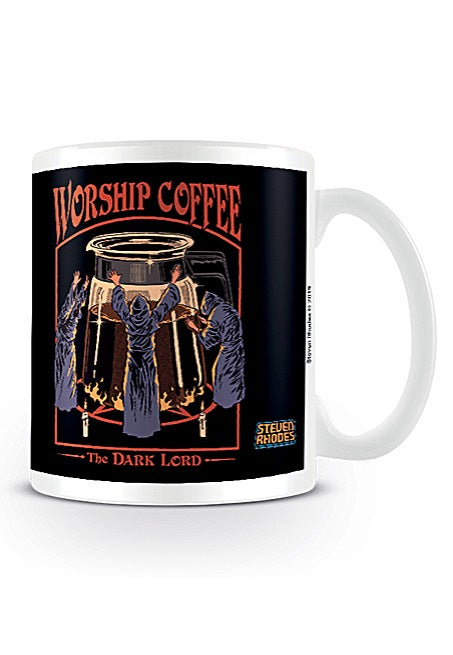 Steven Rhodes - Worship Coffee - Mug With Paypal For Sale