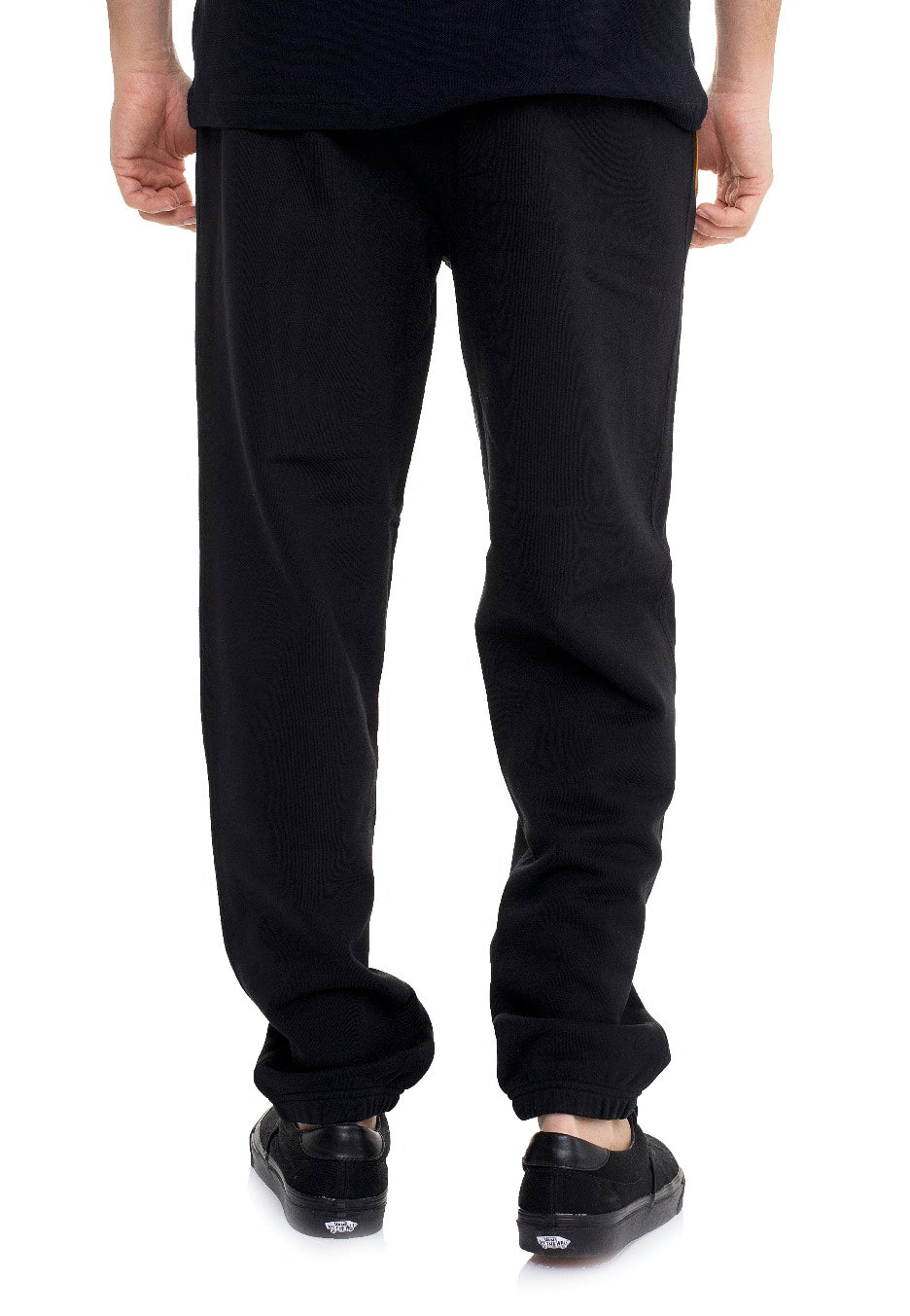 Fred Perry - Tipped Loopback Black - Sweat Pants Fashionable Online